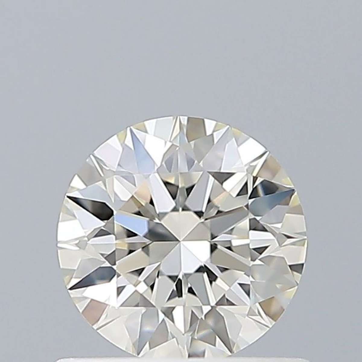 Certified Diamond IGI Carats 0.6 Color H Clarity VVS1  EX  EX  EX Fluorescence FNT Brown No Green No Milky No EyeClean 100%