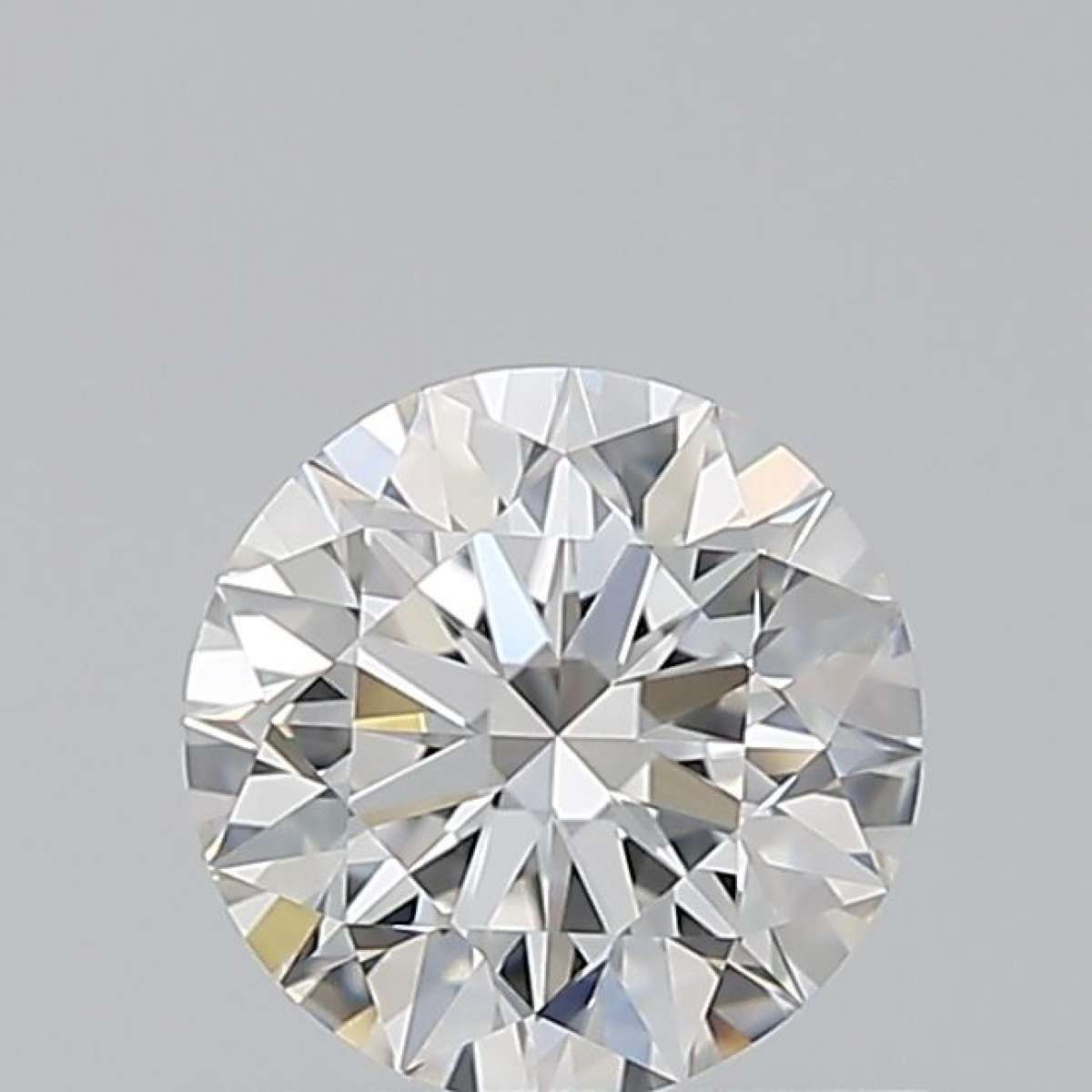 Certified Diamond GIA Carats 0.53 Color F Clarity VVS2  EX  EX  EX Fluorescence NON Brown No Green No Milky No EyeClean 100%