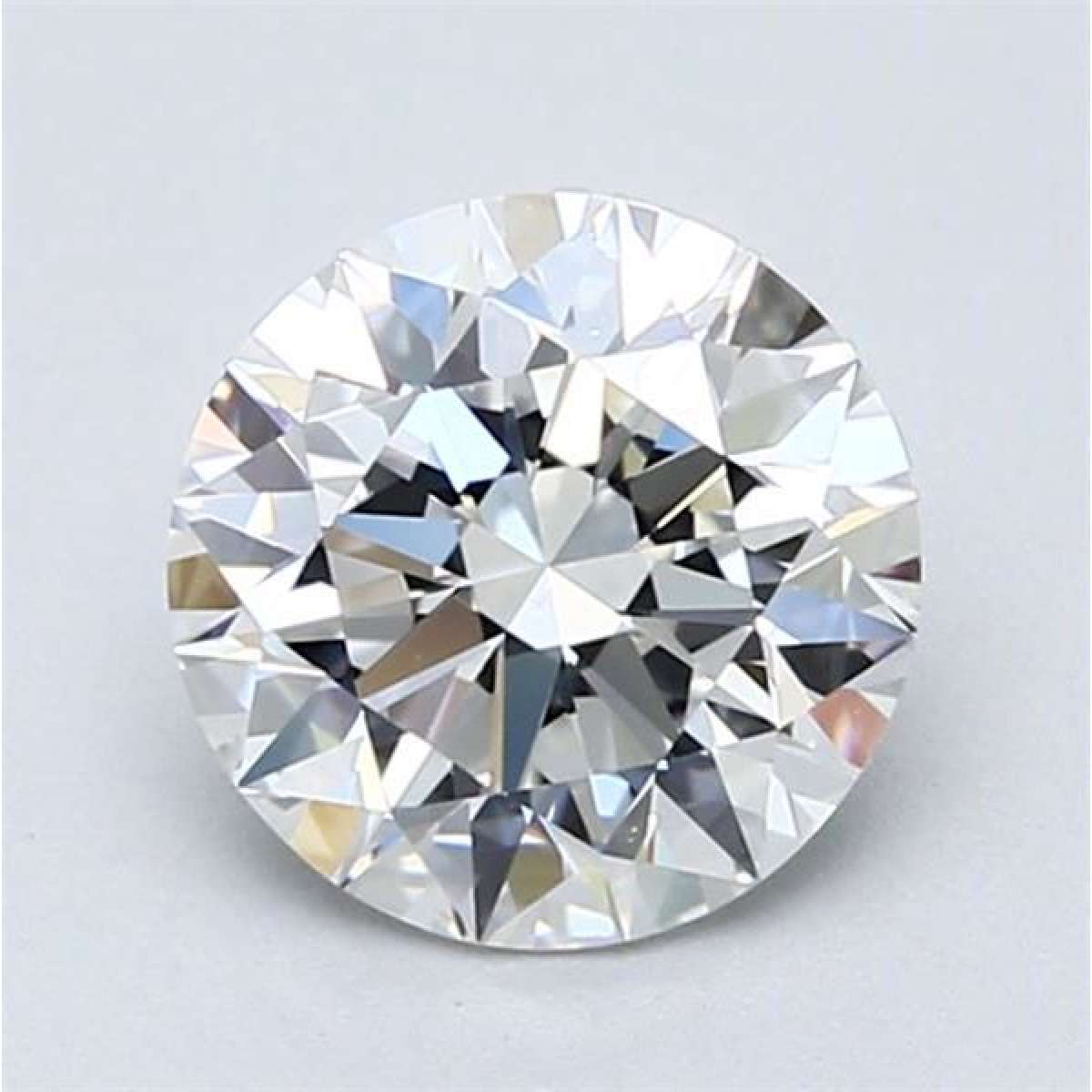 Certified Diamond GIA Carats 1.57 Color E Clarity VVS2  EX  EX  EX Fluorescence NON Brown No Green No Milky No EyeClean 100%