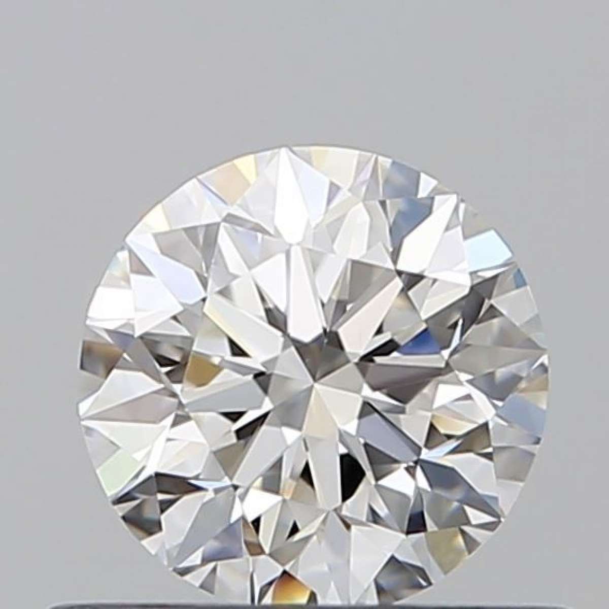 Certified Diamond GIA Carats 0.55 Color F Clarity VS1  EX  EX  EX Fluorescence NON Brown No Green No Milky No EyeClean 100%