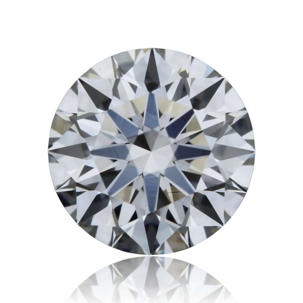 Certified Diamond GIA Carats 0.6 Color H Clarity VS2  EX  EX  EX Fluorescence NON Brown No Green No Milky No EyeClean 100%