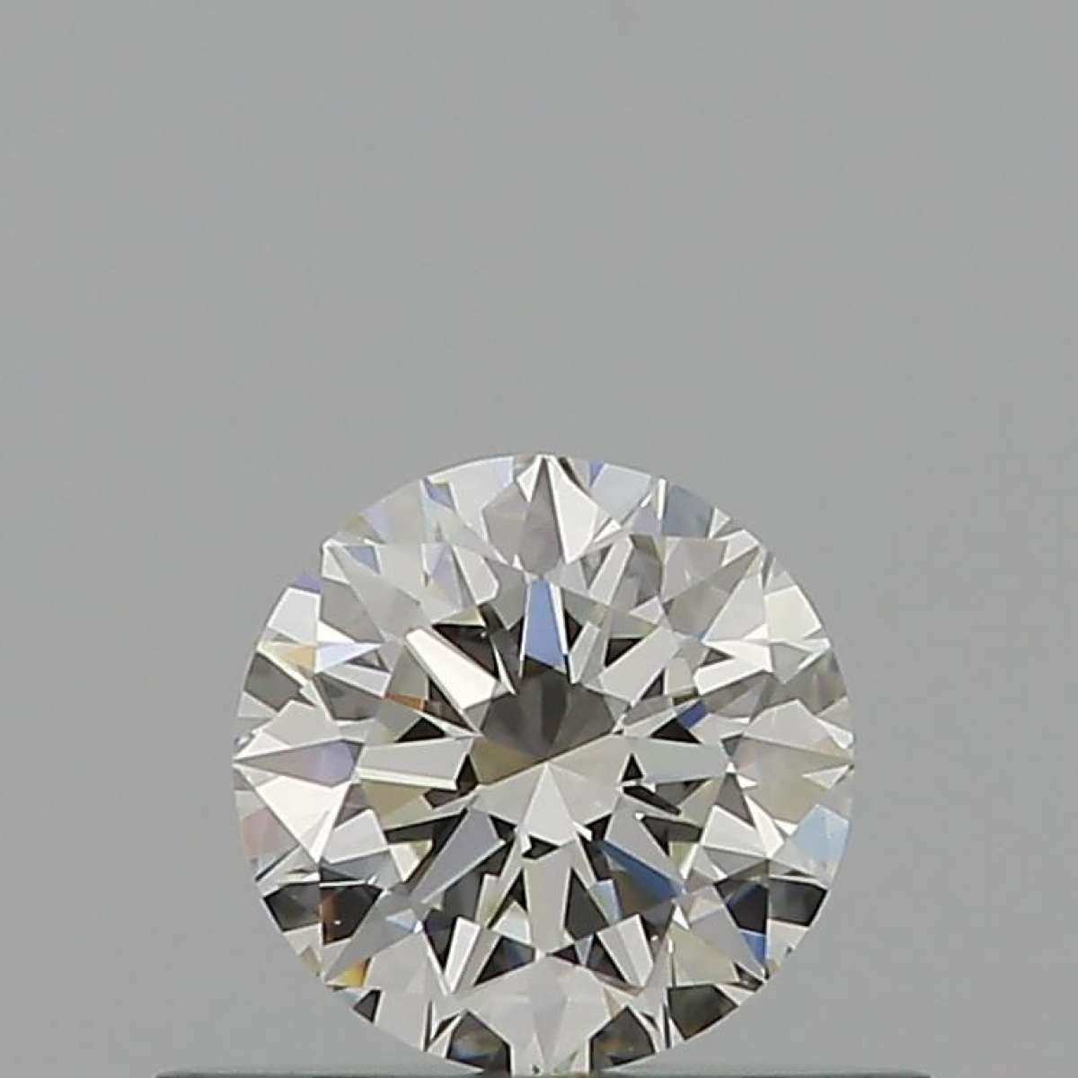 Certified Diamond GIA Carats 0.42 Color H Clarity VVS2  EX  EX  EX Fluorescence NON Brown No Milky No EyeClean 100%