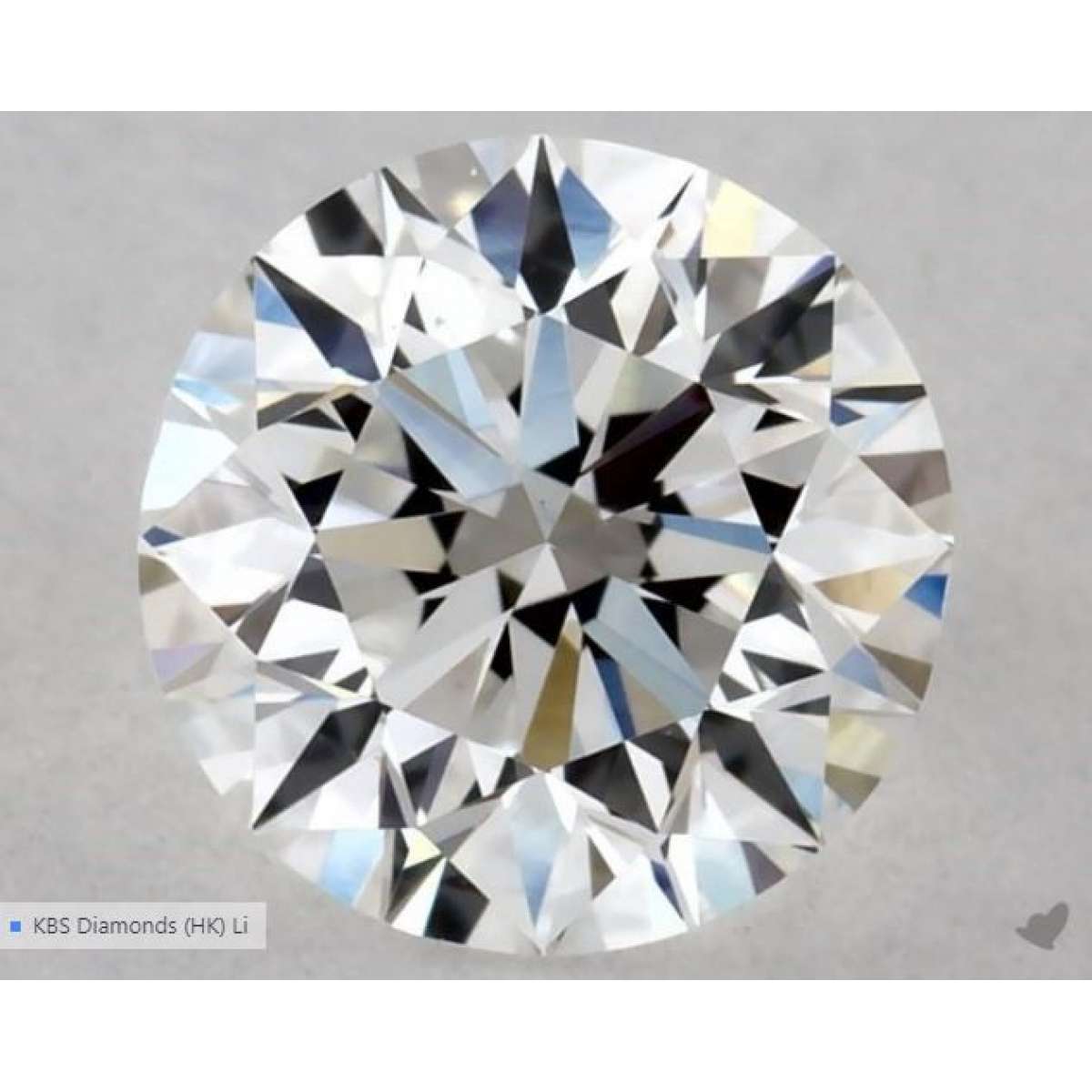 Certified Diamond GIA Carats 0.5 Color E Clarity VS1  EX  EX  VG Fluorescence NON Brown No Green No Milky No EyeClean 100%