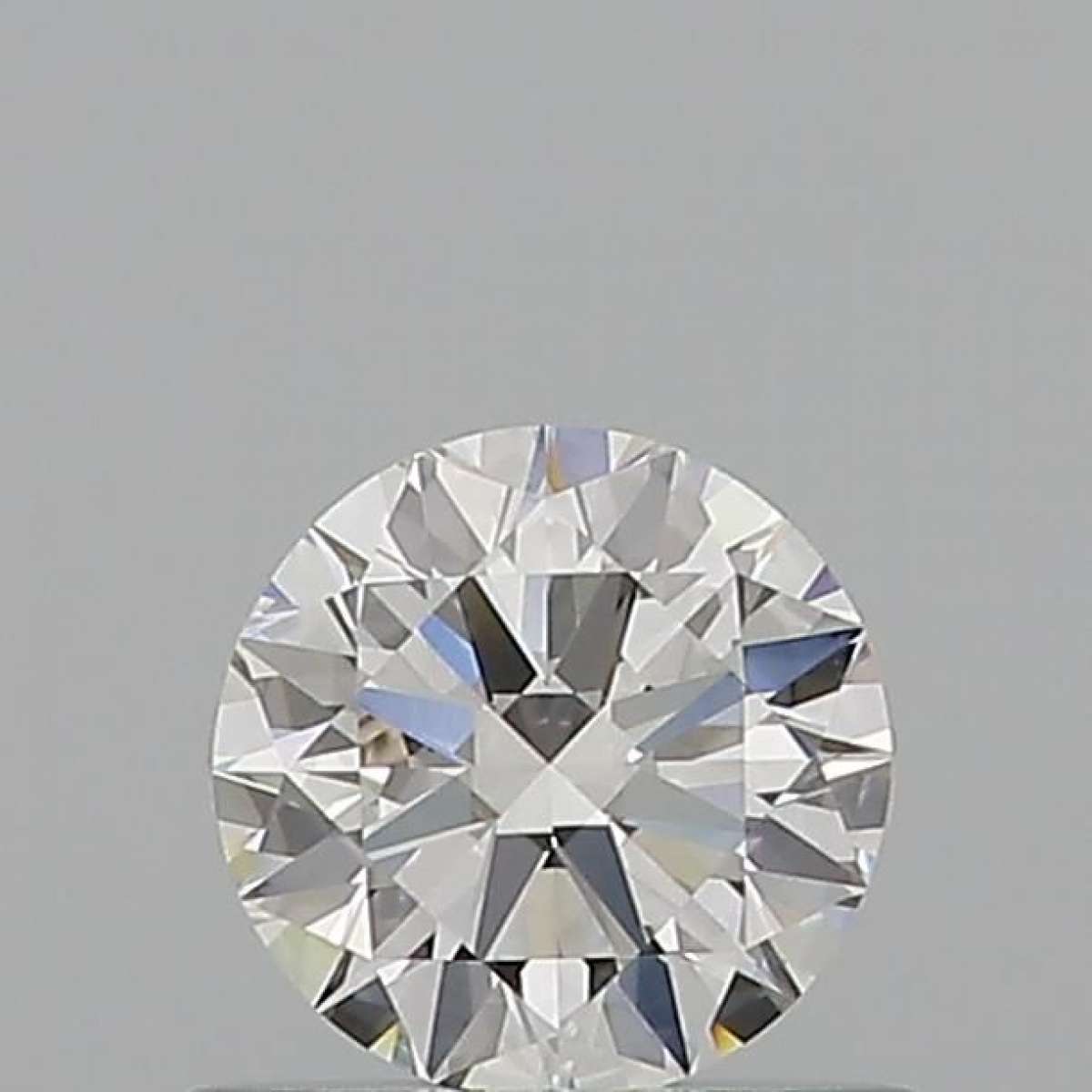 Certified Diamond GIA Carats 0.6 Color H Clarity VVS2  EX  EX  EX Fluorescence NON Brown No Milky No EyeClean 100%