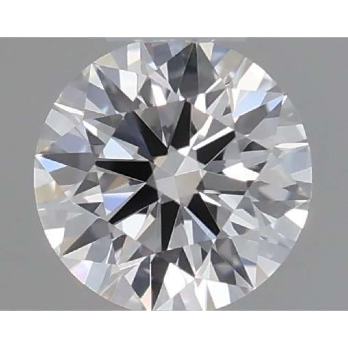 Certified Diamond GIA Carats 0.19 Color F Clarity VVS2  EX  EX  EX Fluorescence FNT Brown No Green No Milky No EyeClean 100%