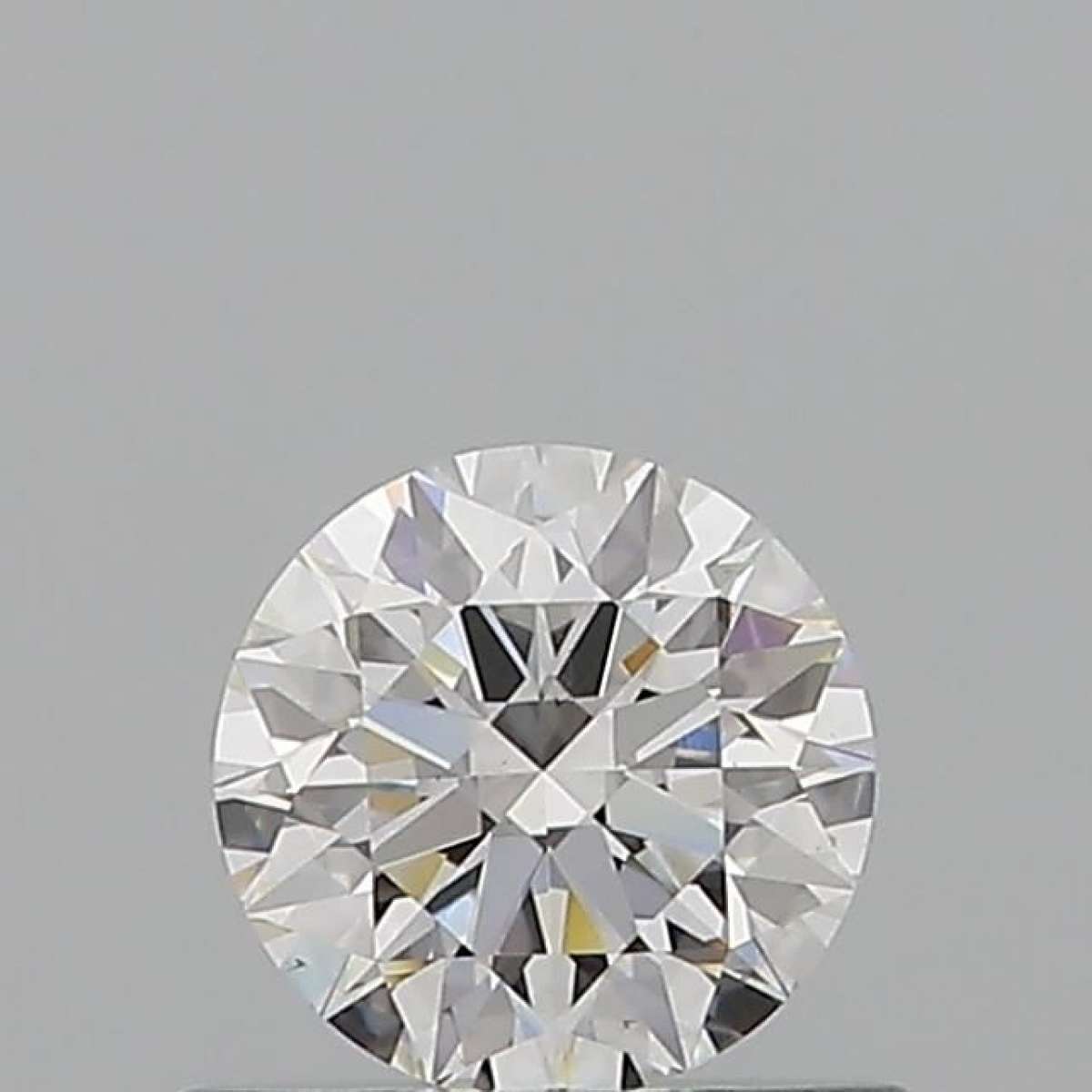 Certified Diamond GIA Carats 0.6 Color F Clarity VS2  EX  EX  EX Fluorescence NON Brown No Milky No EyeClean 100%