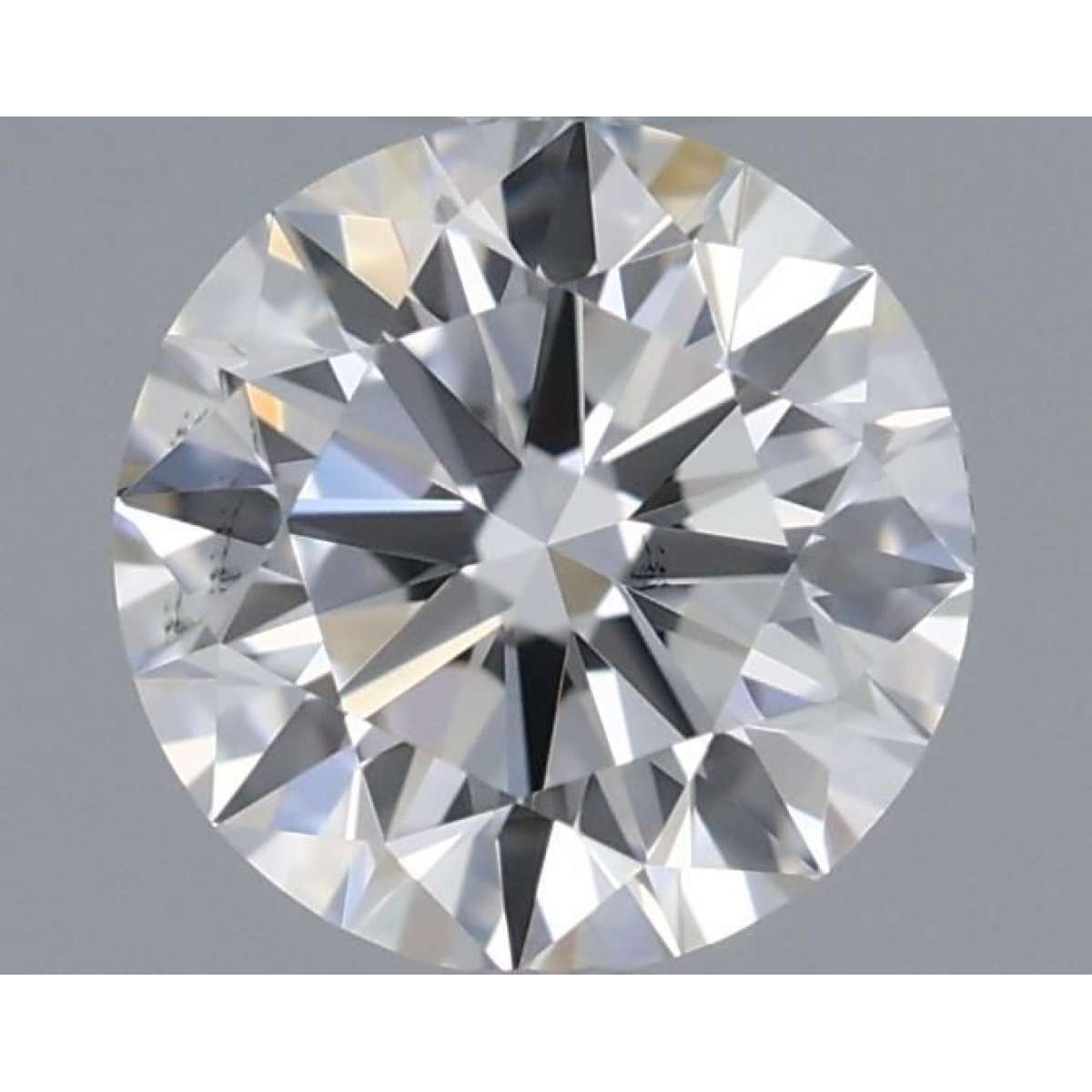 Certified Diamond HRD Carats 0.45 Color F Clarity IF  EX  EX  EX Fluorescence NON Brown No Green No Milky No EyeClean 100%