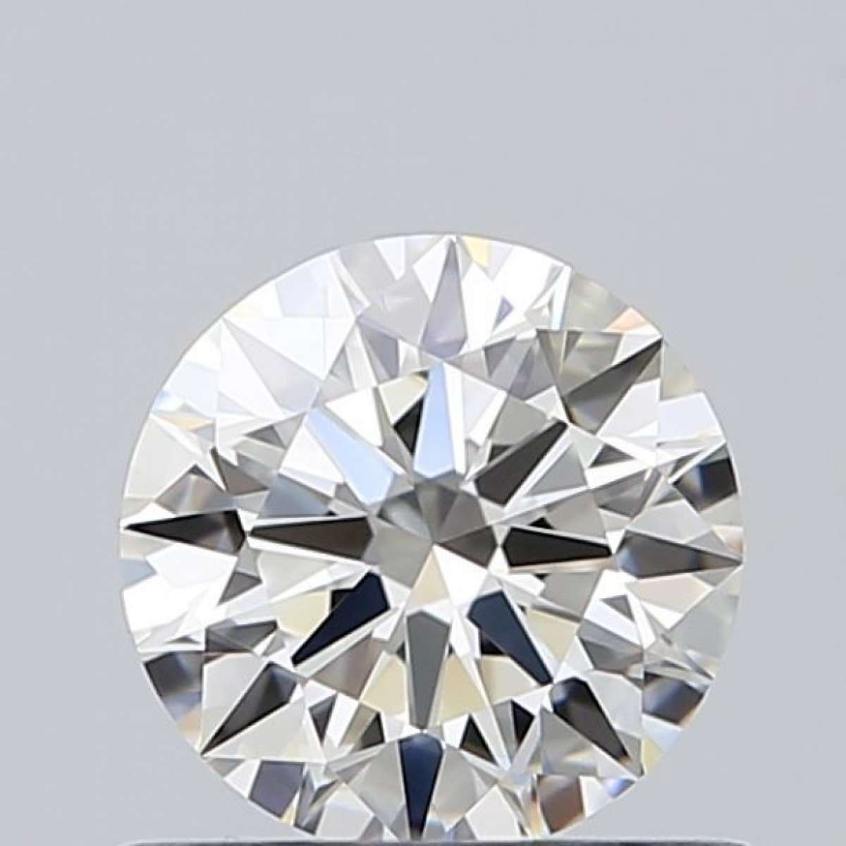 Certified Diamond GIA Carats 0.61 Color H Clarity IF  EX  EX  EX Fluorescence NON Brown No Green No Milky No EyeClean 100%