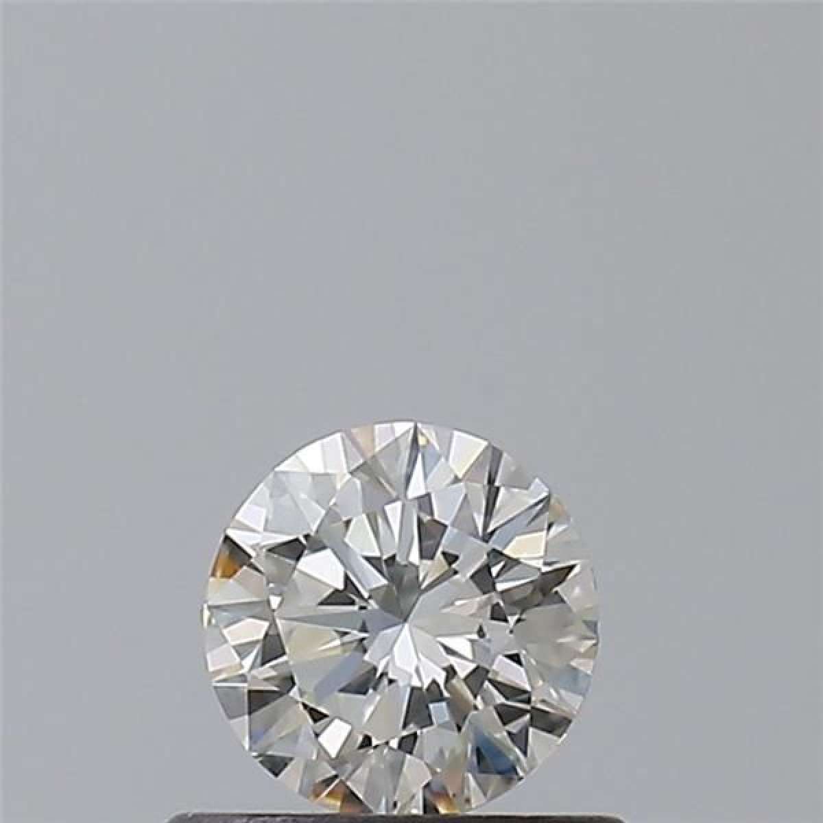 Certified Diamond GIA Carats 0.43 Color H Clarity VVS2  EX  EX  EX Fluorescence FNT Brown No Green No Milky No EyeClean 100%