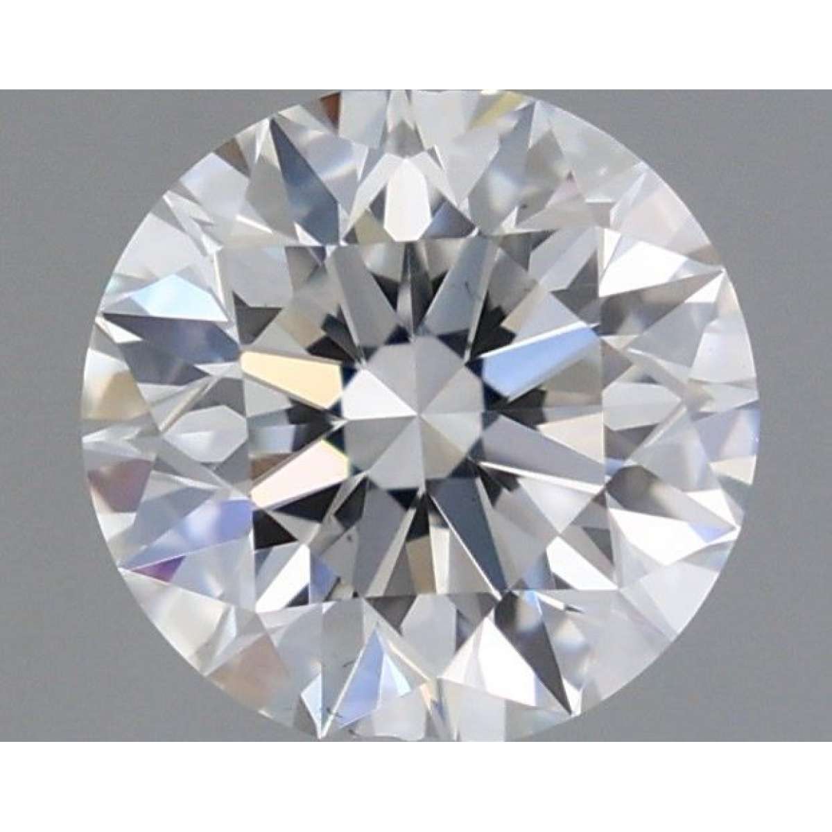 Certified Diamond GIA Carats 0.6 Color D Clarity VS2  EX  EX  EX Fluorescence NON Brown No Green No Milky No EyeClean 100%