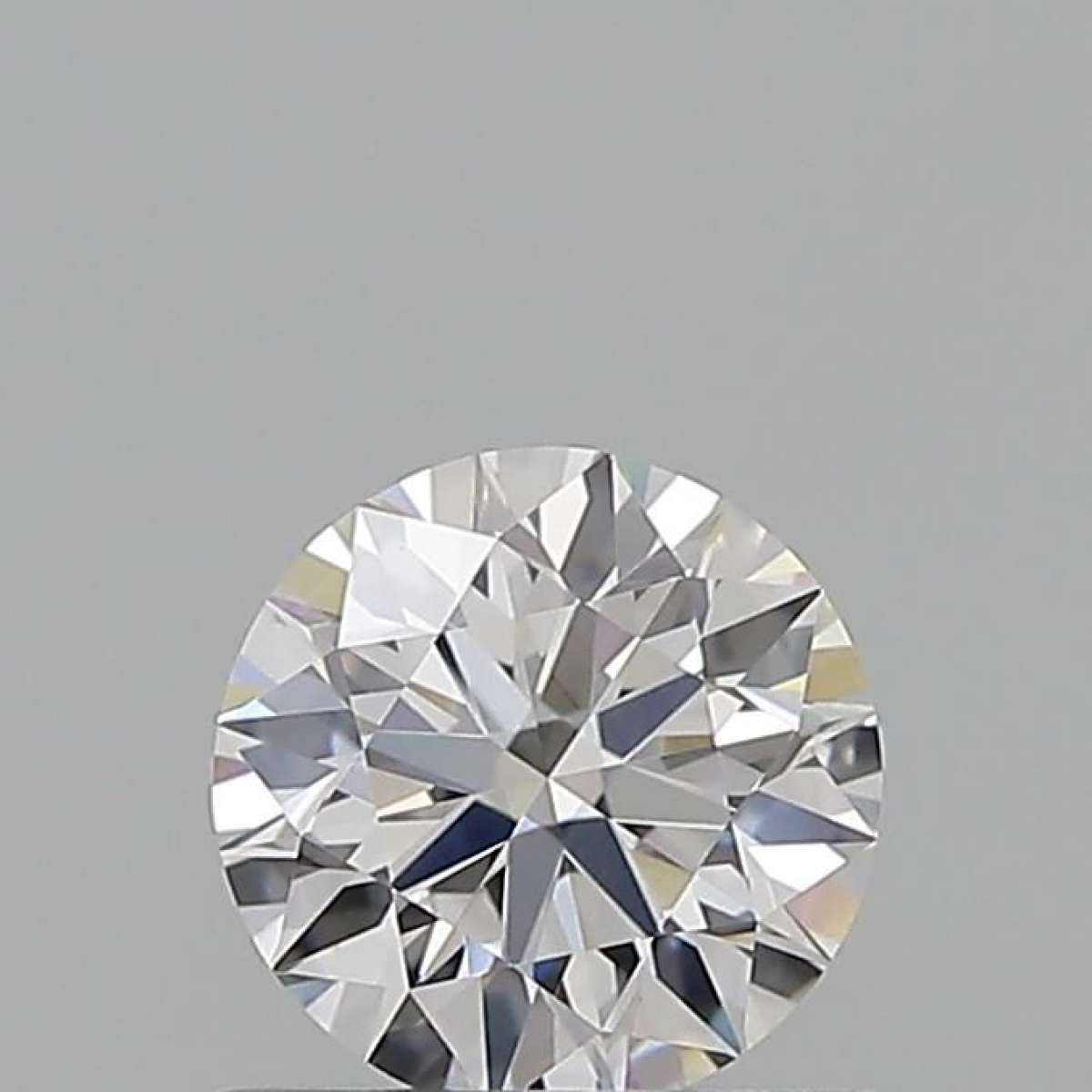 Certified Diamond GIA Carats 0.6 Color E Clarity VVS1  EX  EX  EX Fluorescence FNT Brown No Green No Milky No EyeClean 100%