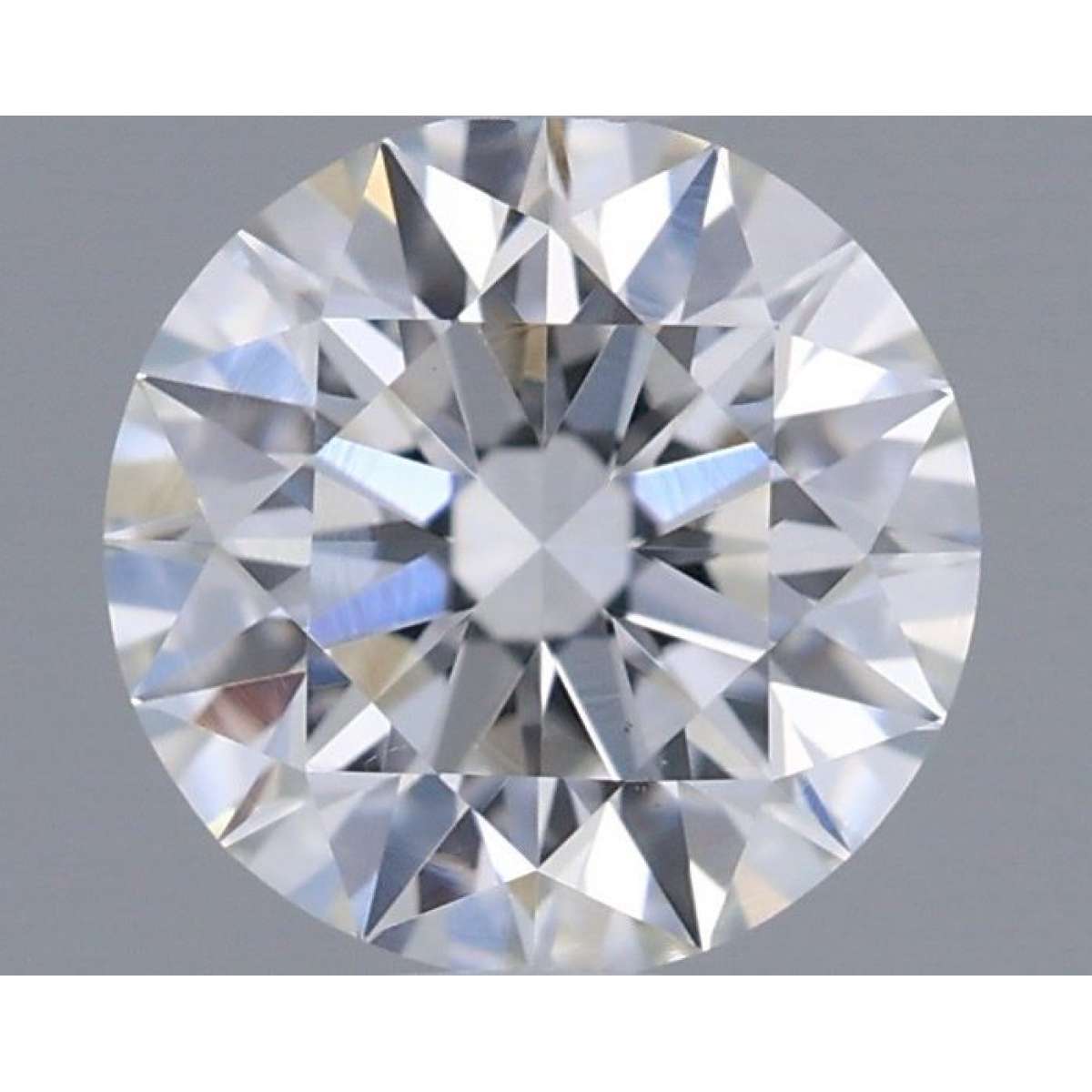 Certified Diamond GIA Carats 0.59 Color F Clarity VS2  EX  EX  EX Fluorescence NON Brown No Green No Milky No EyeClean 100%