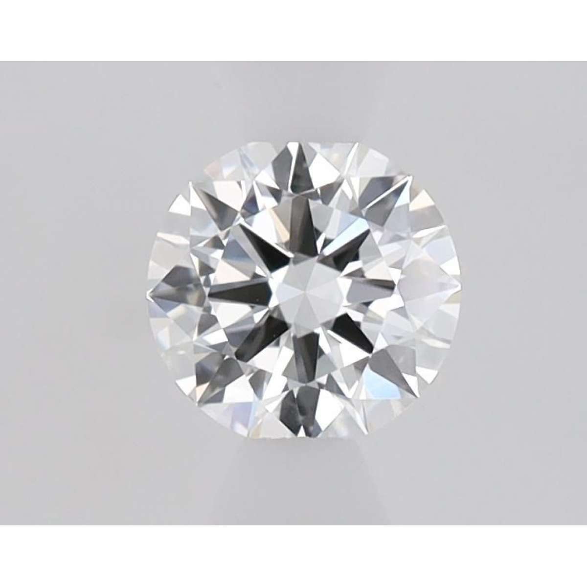 Certified Diamond GIA Carats 0.43 Color F Clarity VVS2  EX  EX  EX Fluorescence NON Brown No Green No Milky No EyeClean 100%