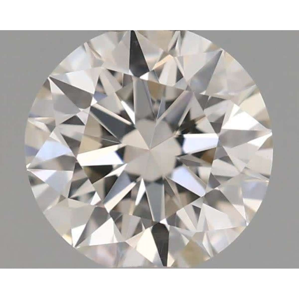 Certified Diamond IGI Carats 0.43 Color H Clarity VVS2  EX  EX  EX Fluorescence FNT Brown No Green No Milky No EyeClean 100%