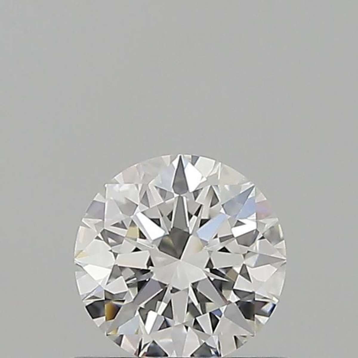 Certified Diamond GIA Carats 0.53 Color F Clarity VVS1  EX  EX  EX Fluorescence FNT Brown No Milky No EyeClean 100%