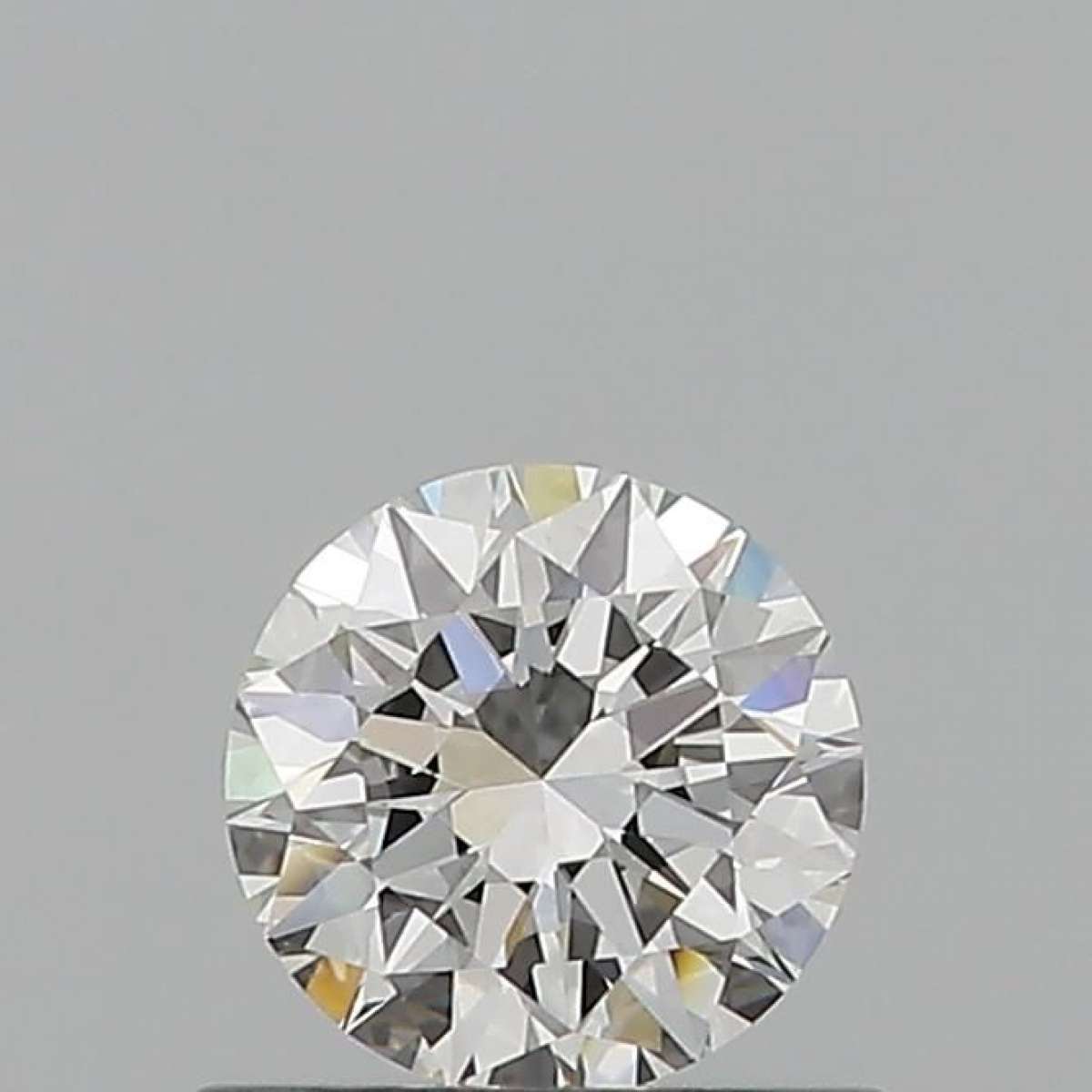 Certified Diamond GIA Carats 0.6 Color F Clarity VVS1  EX  EX  EX Fluorescence NON Brown No Milky No EyeClean 100%