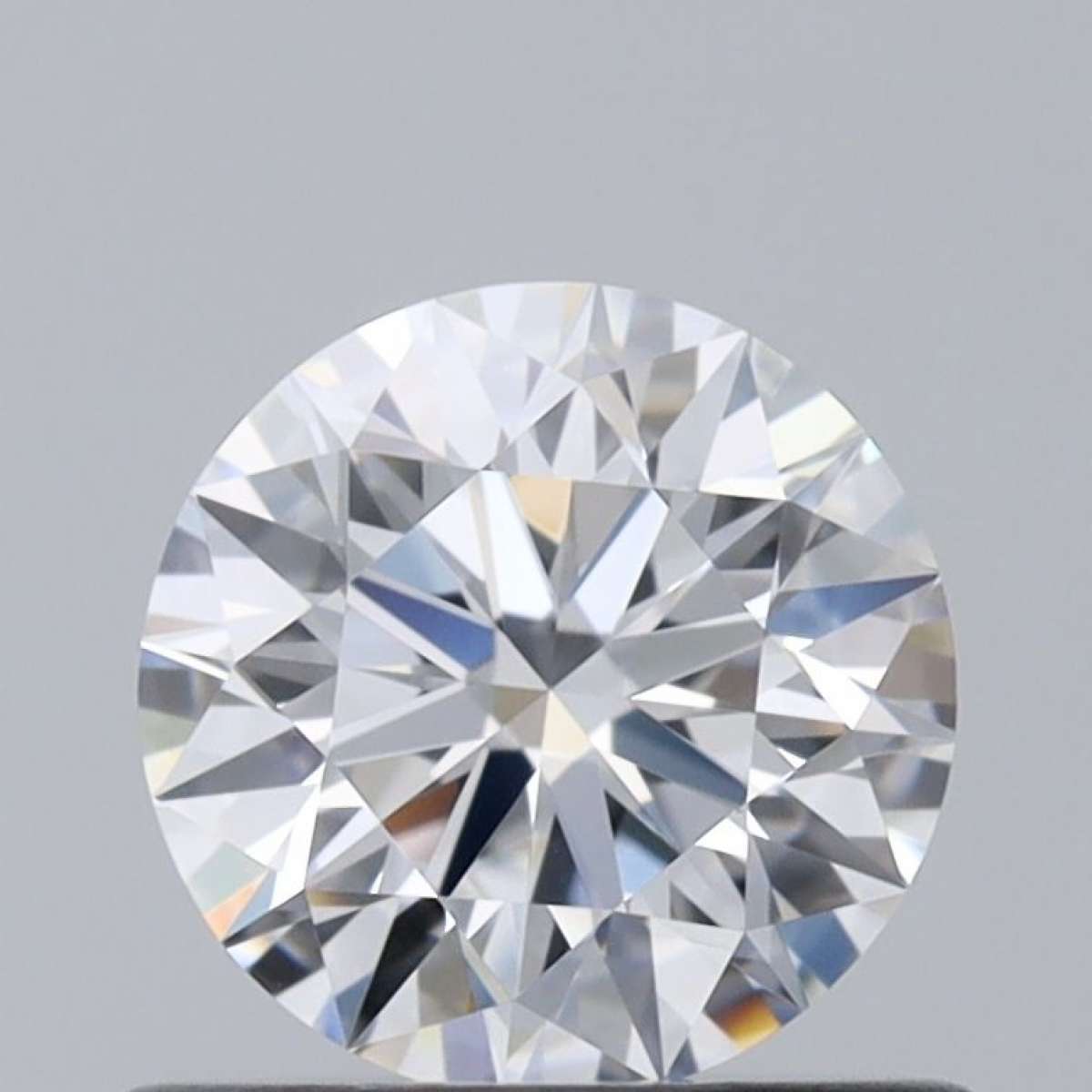 Certified Diamond GIA Carats 0.55 Color D Clarity VVS1  EX  EX  EX Fluorescence FNT Brown No Green No Milky No EyeClean 100%