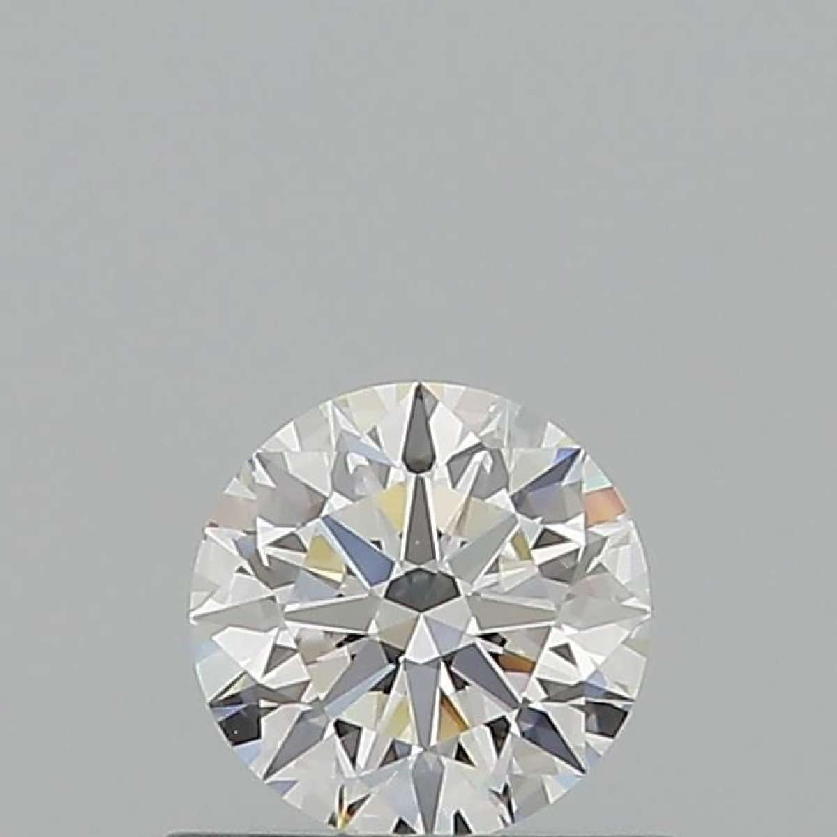 Certified Diamond GIA Carats 0.58 Color F Clarity IF  EX  EX  EX Fluorescence NON Brown No Milky No EyeClean 100%