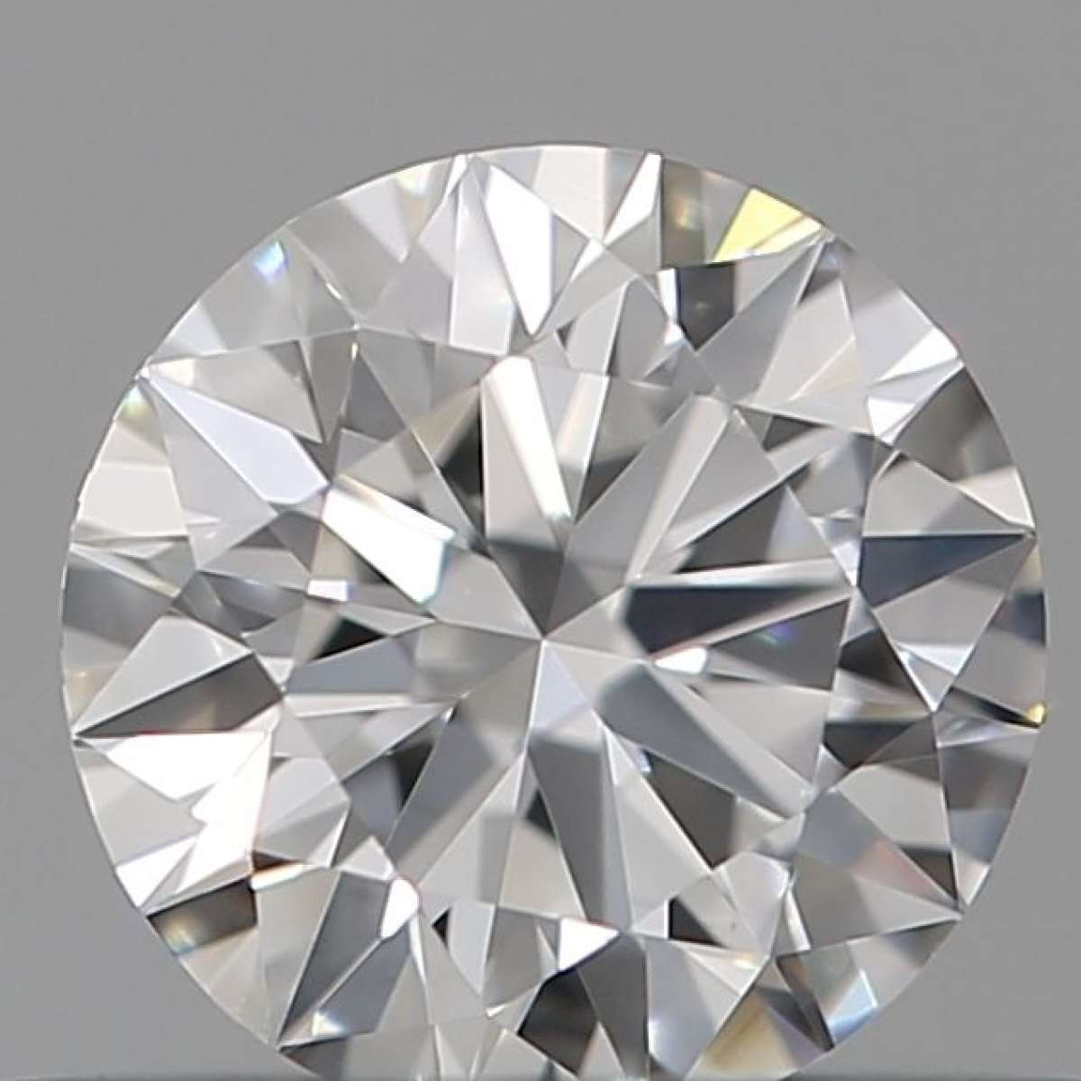 Certified Diamond GIA Carats 0.4 Color F Clarity VVS2  EX  EX  EX Fluorescence FNT Brown No Green No Milky No EyeClean 100%