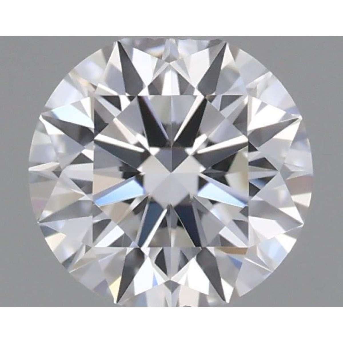 Certified Diamond GIA Carats 0.39 Color F Clarity VVS2  EX  EX  EX Fluorescence NON Brown No Green No Milky No EyeClean 100%