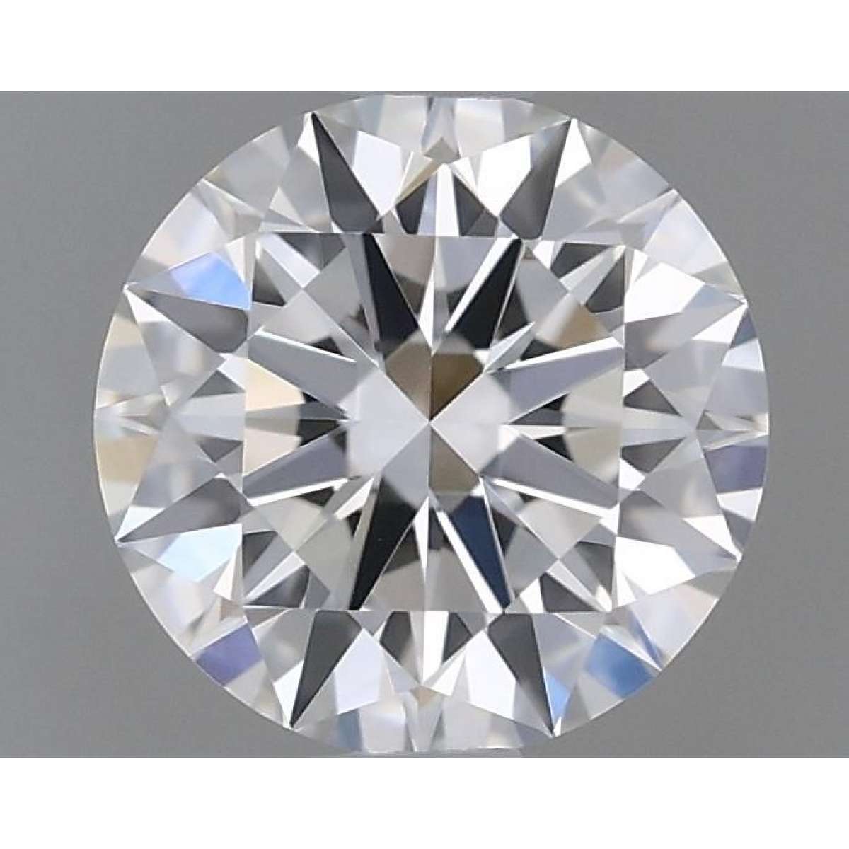 Certified Diamond GIA Carats 0.5 Color F Clarity VVS2  EX  EX  EX Fluorescence FNT Brown No Green No Milky No EyeClean 100%