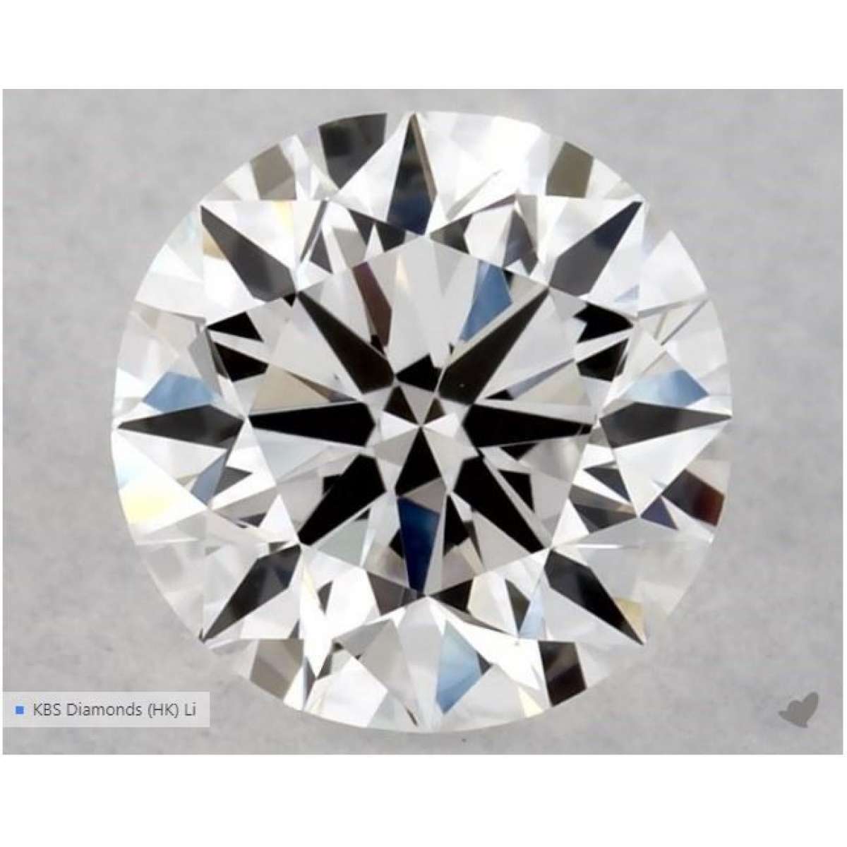 Certified Diamond GIA Carats 0.5 Color E Clarity VS1  EX  EX  VG Fluorescence NON Brown No Green No Milky No EyeClean 100%