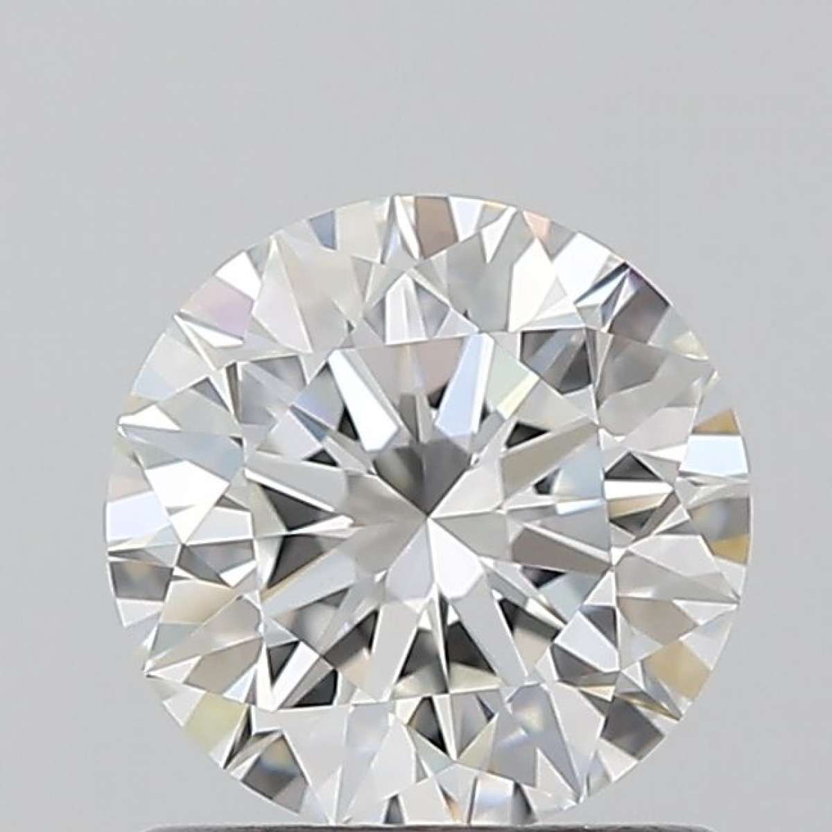 Certified Diamond GIA Carats 0.9 Color F Clarity VVS2  EX  EX  EX Fluorescence FNT Brown No Green No Milky No EyeClean 100%