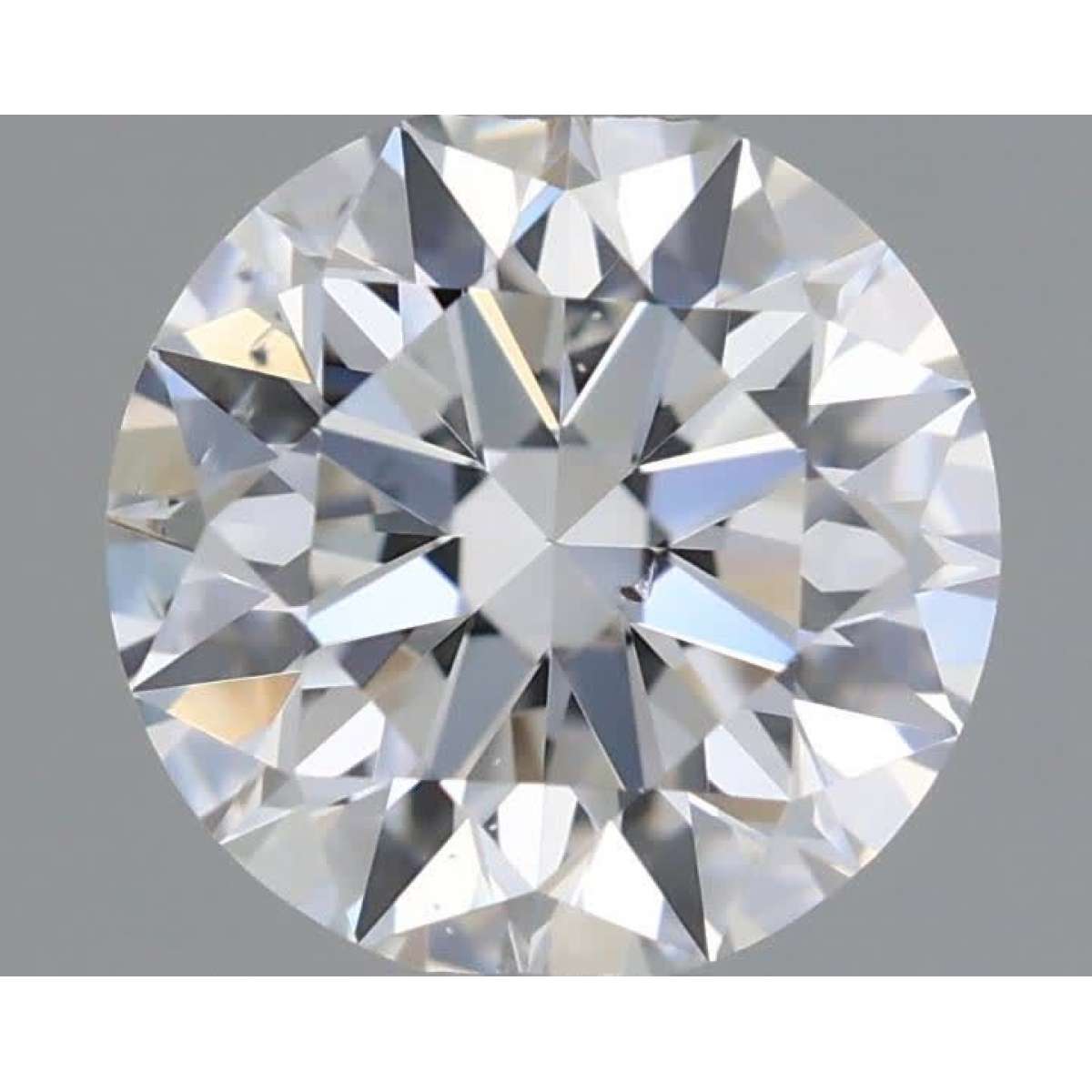 Certified Diamond GIA Carats 0.6 Color F Clarity SI1  EX  EX  EX Fluorescence NON Brown No Green No Milky No EyeClean 100%