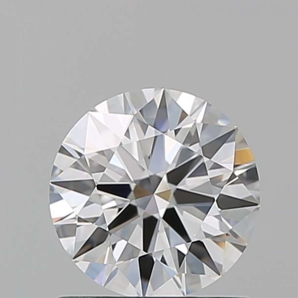 Certified Diamond GIA Carats 1.03 Color F Clarity VVS1  EX  EX  EX Fluorescence NON Brown No Milky No EyeClean 100%