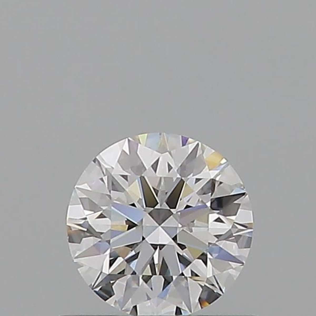 Certified Diamond GIA Carats 0.61 Color D Clarity VVS1  EX  EX  EX Fluorescence FNT Brown No Green No Milky No EyeClean 100%