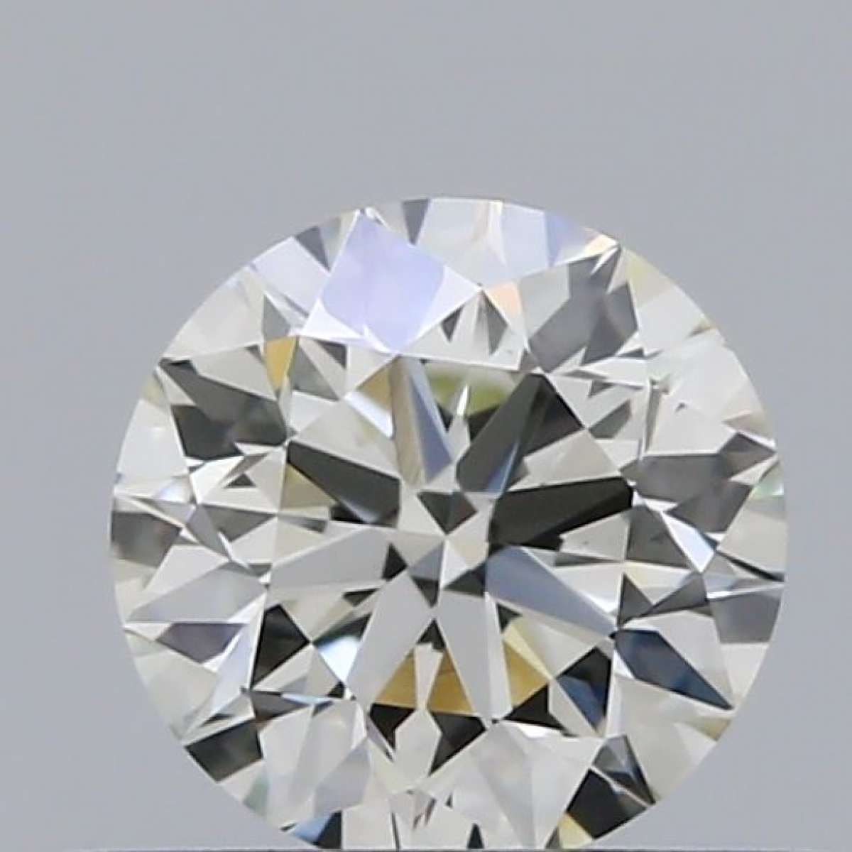 Certified Diamond IGI Carats 0.42 Color H Clarity VVS2  EX  EX  EX Fluorescence NON Brown No Green No Milky No EyeClean 100%