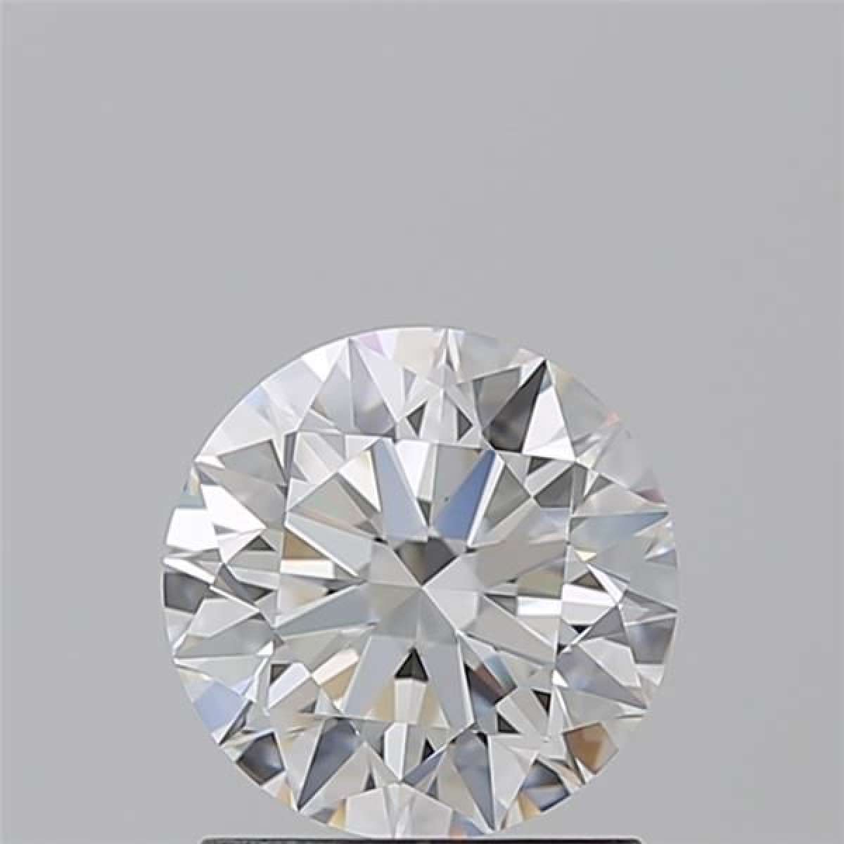 Certified Diamond GIA Carats 1.26 Color F Clarity VVS2  EX  EX  EX Fluorescence NON Brown No Milky No EyeClean 100%