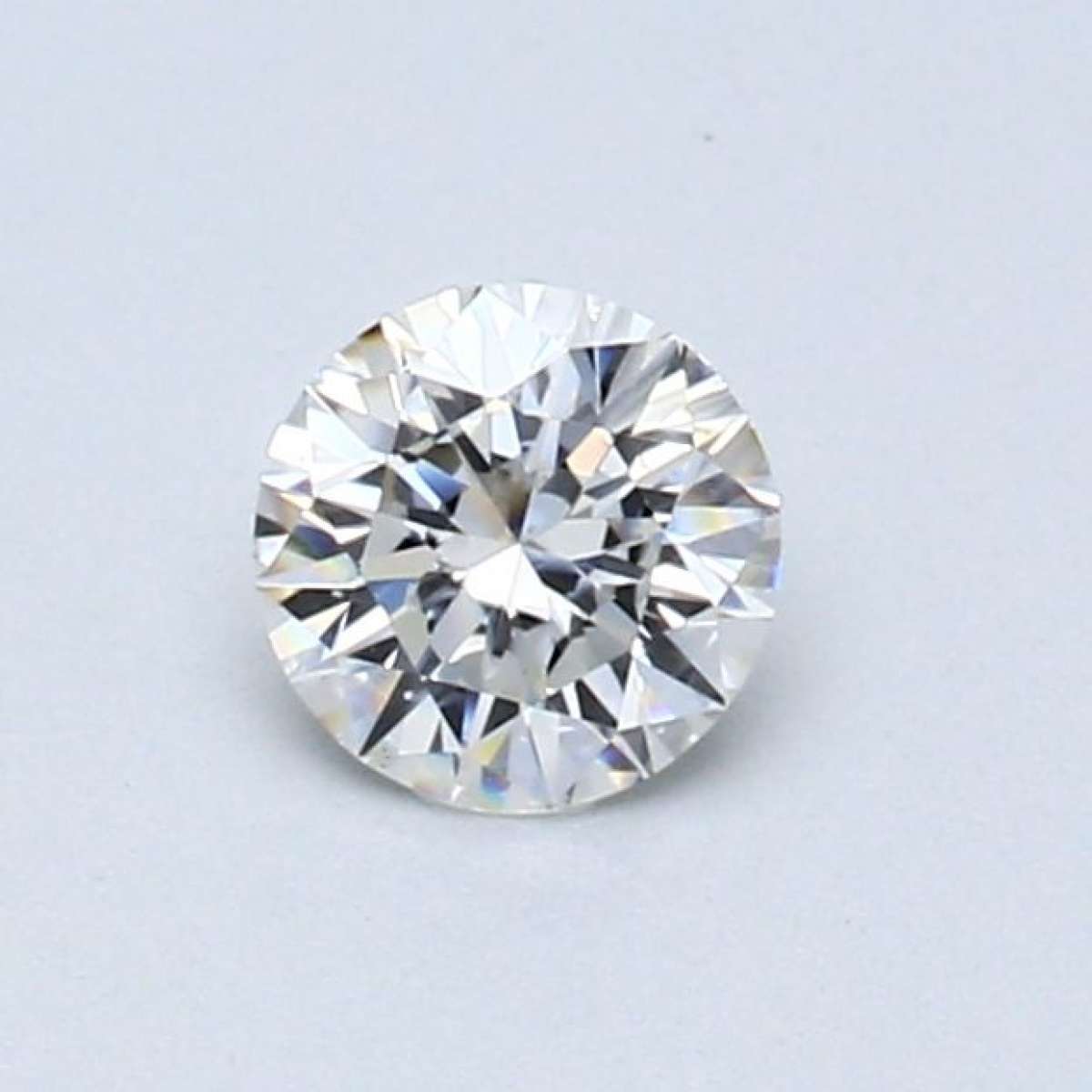 Certified Diamond GIA Carats 0.39 Color F Clarity VS2  EX  EX  EX Fluorescence FNT Brown No Green No Milky No EyeClean 100%