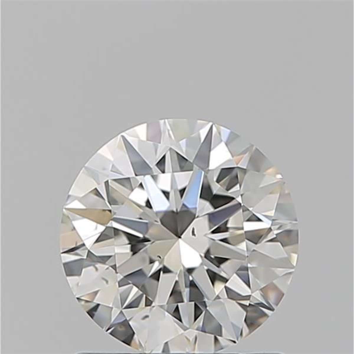 Certified Diamond GIA Carats 1.08 Color H Clarity SI1  EX  EX  EX Fluorescence FNT Brown No Milky No EyeClean 100%