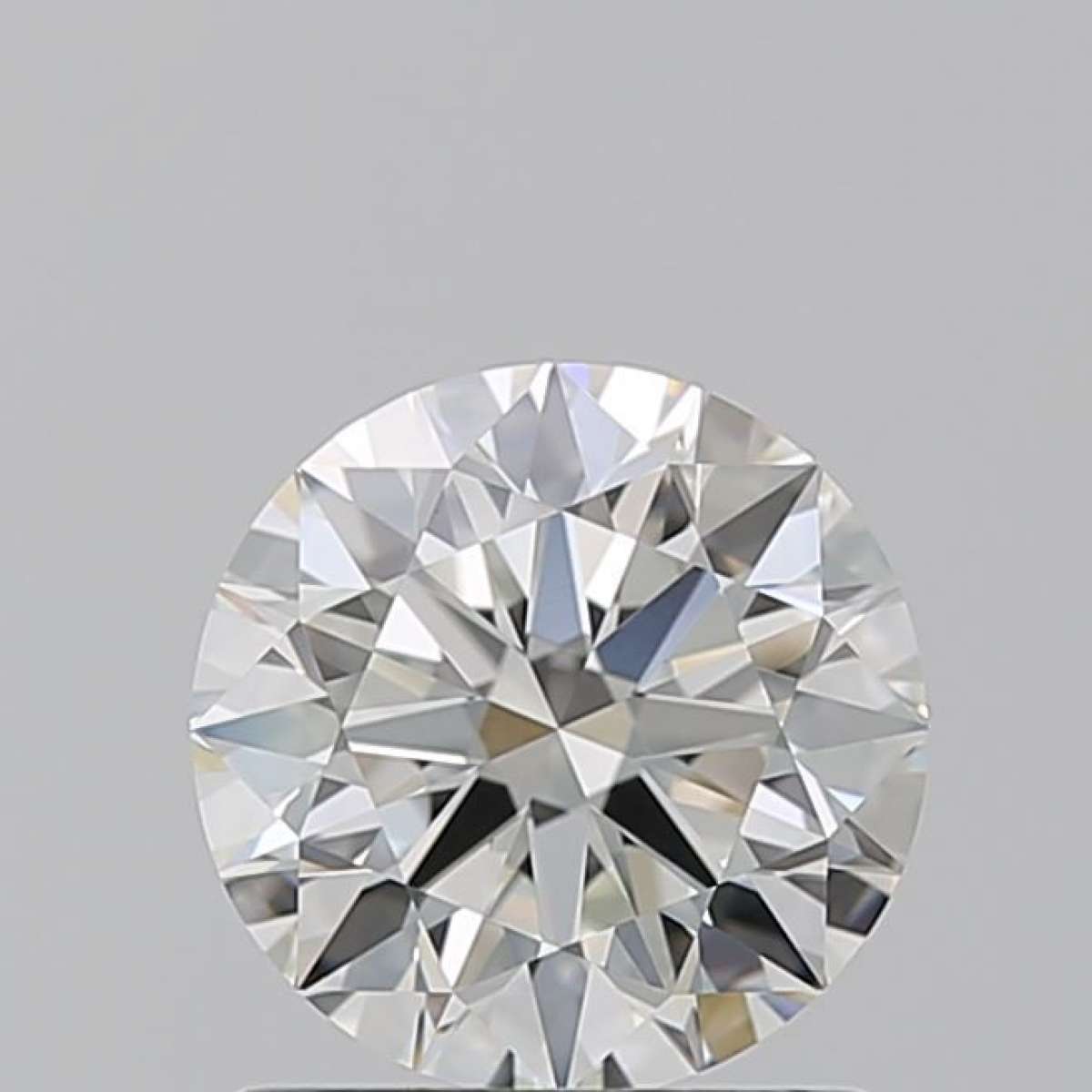 Certified Diamond GIA Carats 1.26 Color H Clarity VVS2  EX  EX  EX Fluorescence NON Brown No Milky No EyeClean 100%