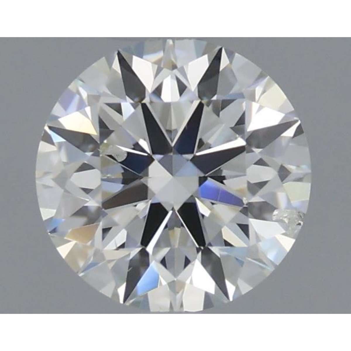 Certified Diamond IGI Carats 0.52 Color G Clarity SI2  EX  EX  EX Fluorescence NON Brown No Milky No EyeClean 100%