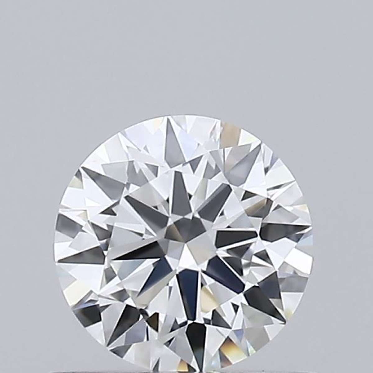 Certified Diamond GIA Carats 0.5 Color F Clarity VVS2  EX  EX  EX Fluorescence NON Brown No Green No Milky No EyeClean 100%