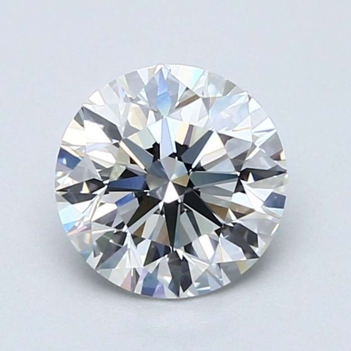 Certified Diamond GIA Carats 1.51 Color H Clarity VVS2  EX  EX  EX Fluorescence NON Brown No Green No Milky No EyeClean 100%