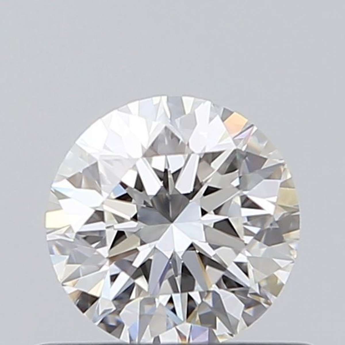 Certified Diamond GIA Carats 0.5 Color F Clarity VS2  EX  EX  EX Fluorescence NON Brown No Green No Milky No EyeClean 100%