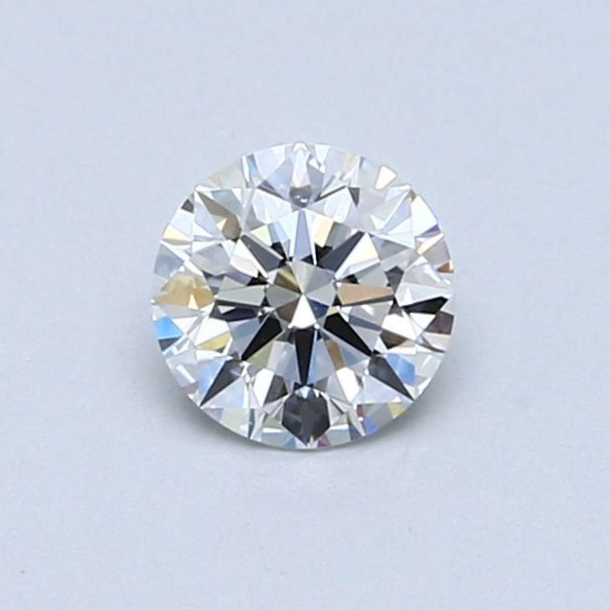 Certified Diamond GIA Carats 0.54 Color E Clarity VVS2  EX  EX  EX Fluorescence FNT Brown No Green No Milky No EyeClean 100%