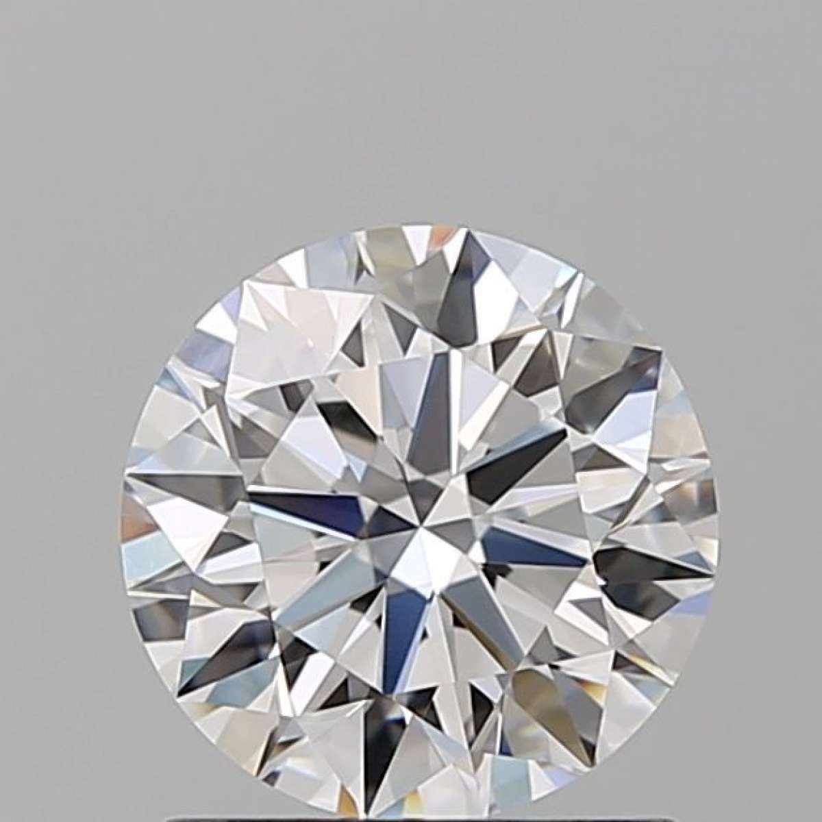 Certified Diamond GIA Carats 1.21 Color E Clarity VVS2  EX  EX  EX Fluorescence FNT Brown No Green No Milky No EyeClean 100%