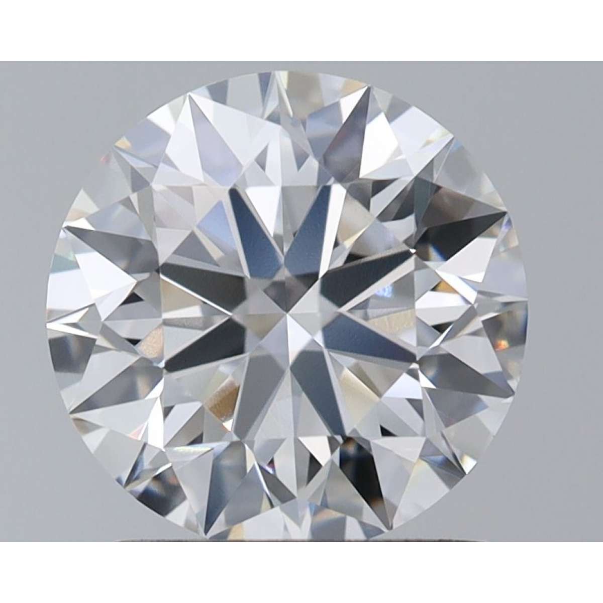 Certified Diamond GIA Carats 1.3 Color F Clarity VVS2  EX  EX  EX Fluorescence NON Brown No Milky No EyeClean 100%