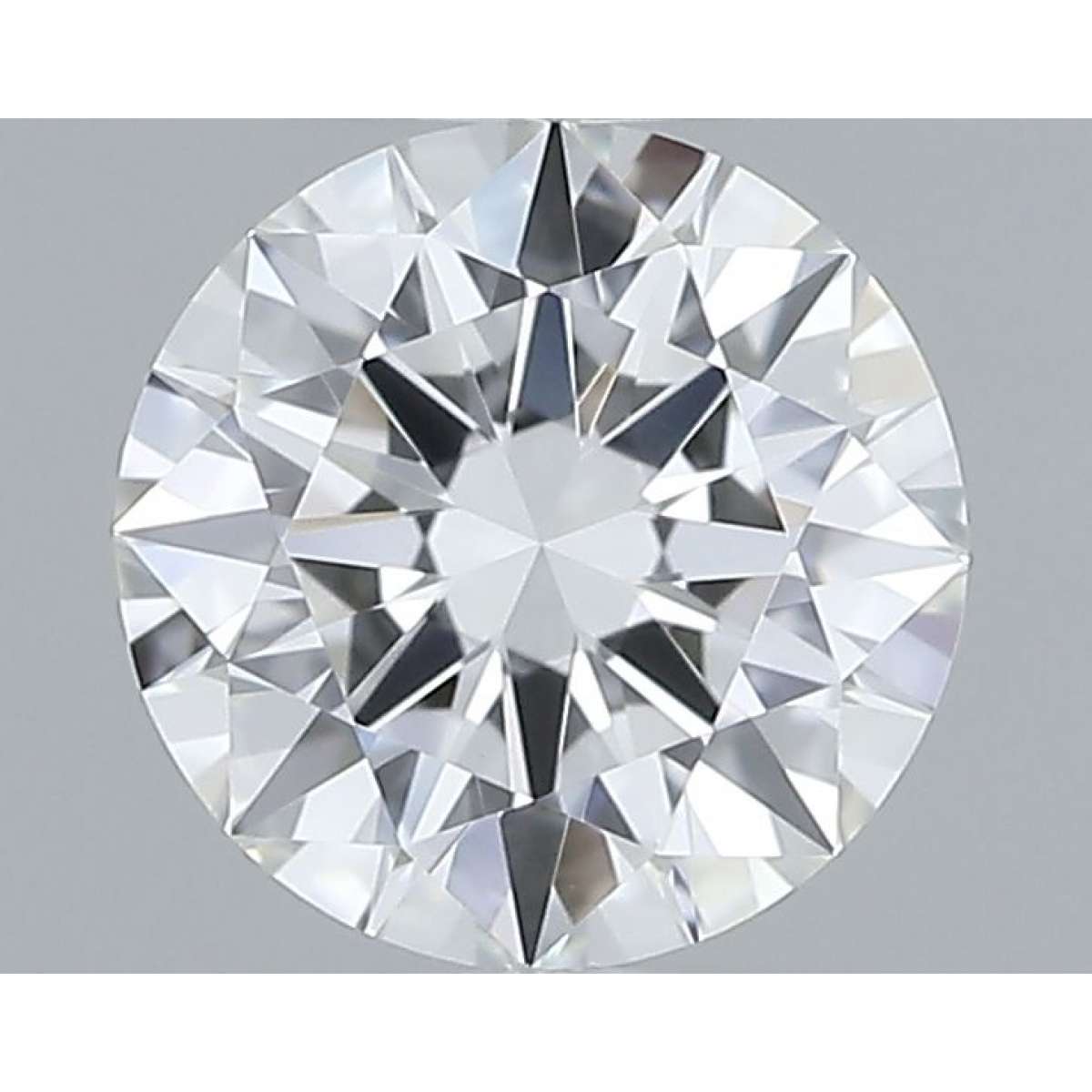 Certified Diamond IGI Carats 0.42 Color F Clarity VVS2  EX  EX  EX Fluorescence NON Brown No Milky No EyeClean 100%