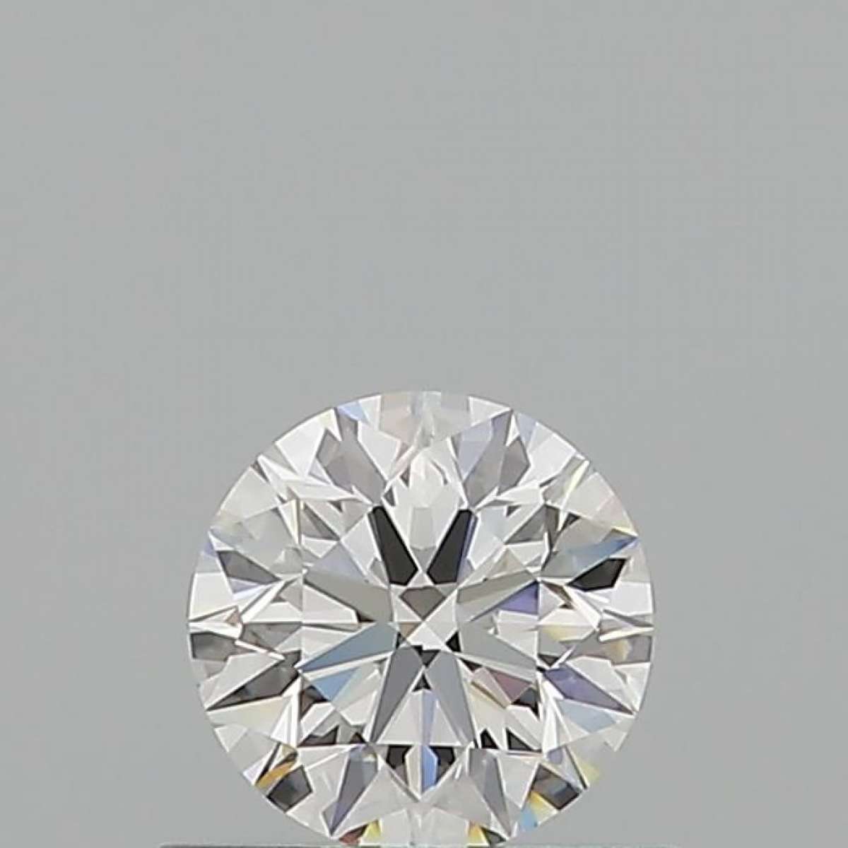 Certified Diamond GIA Carats 0.56 Color F Clarity VVS2  EX  EX  EX Fluorescence NON Brown No Milky No EyeClean 100%