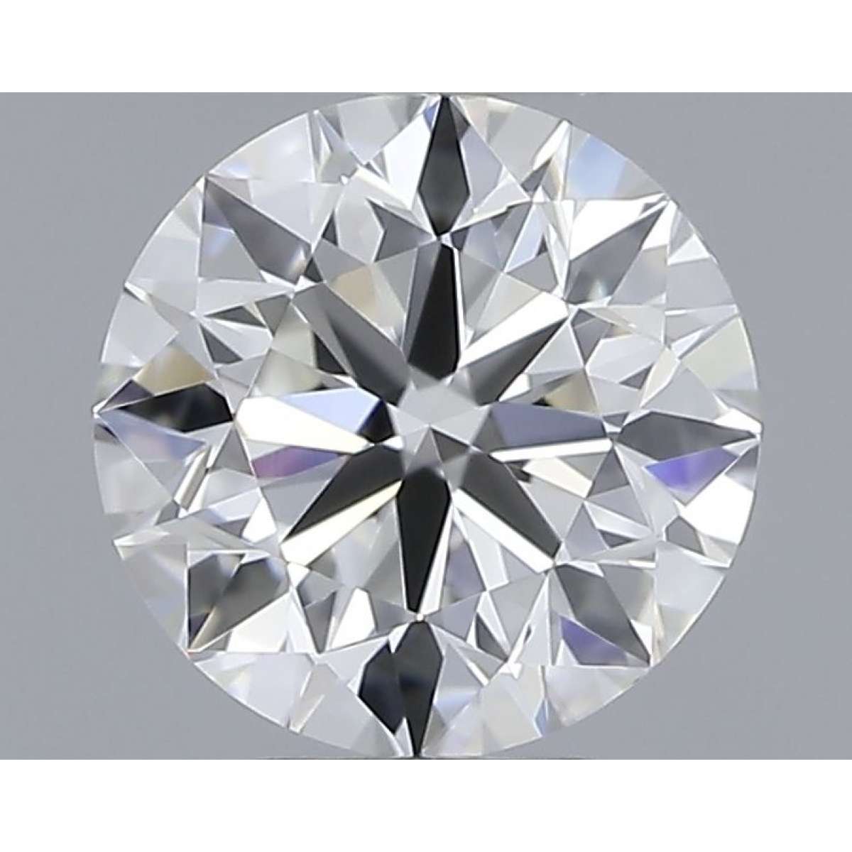 Certified Diamond IGI Carats 0.6 Color H Clarity VVS2  EX  EX  EX Fluorescence FNT Brown No Green No Milky No EyeClean 100%