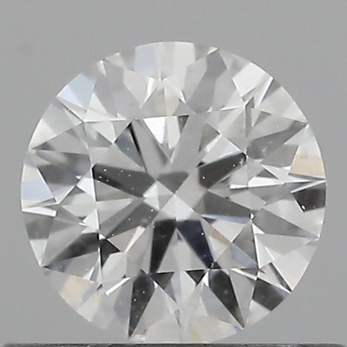 Certified Diamond GIA Carats 0.54 Color F Clarity VS2  EX  EX  EX Fluorescence NON Brown No Green No Milky No EyeClean 100%