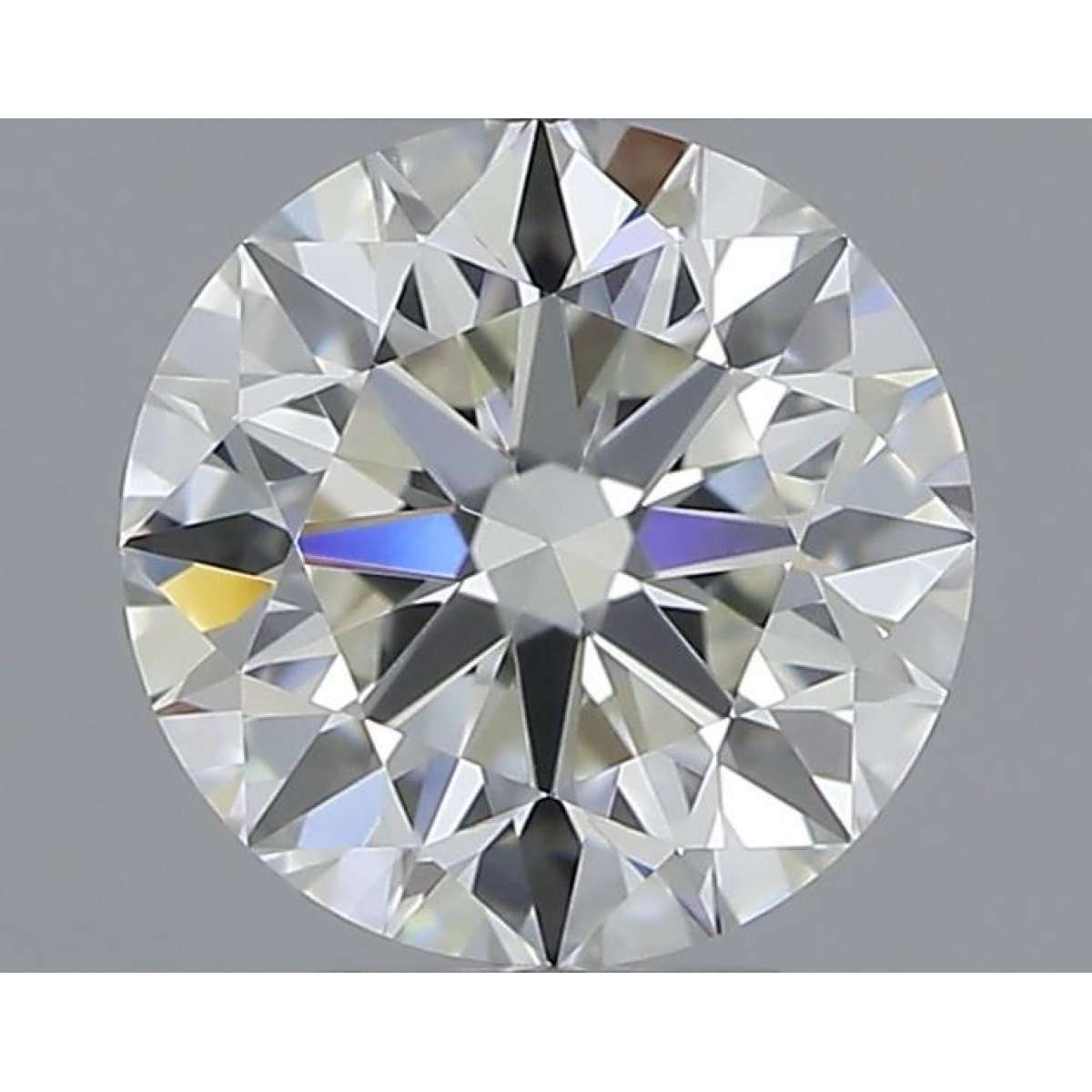 Certified Diamond IGI Carats 0.55 Color H Clarity VVS1  EX  EX  EX Fluorescence FNT Brown No Milky No EyeClean 100%