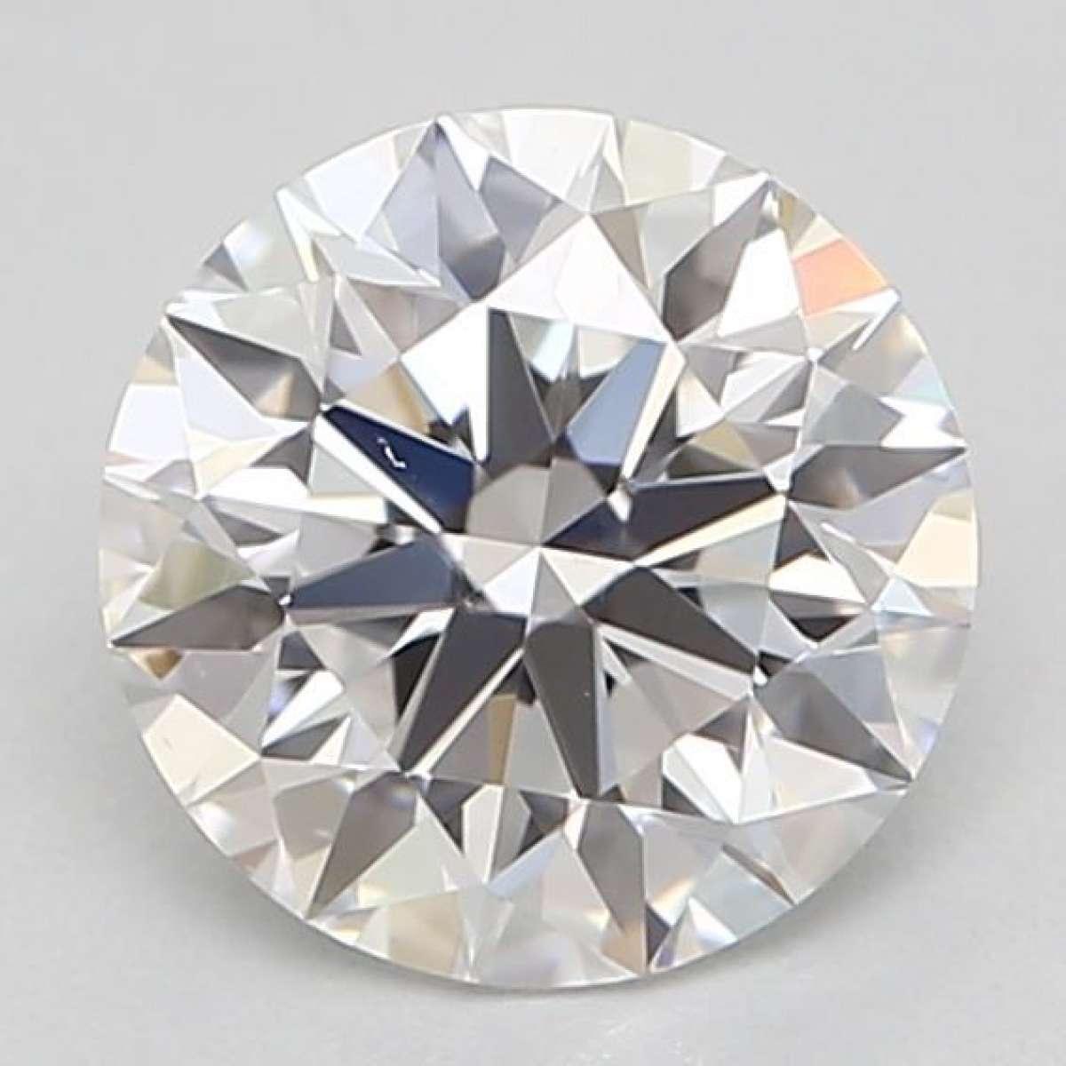 Certified Diamond GIA Carats 0.61 Color E Clarity VS2  EX  EX  EX Fluorescence FNT Brown No Green No Milky No EyeClean 100%