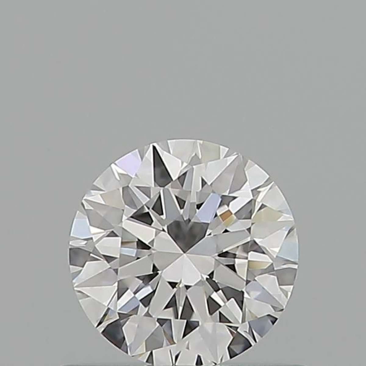 Certified Diamond GIA Carats 0.6 Color D Clarity VVS1  EX  EX  EX Fluorescence FNT Brown No Green No Milky No EyeClean 100%