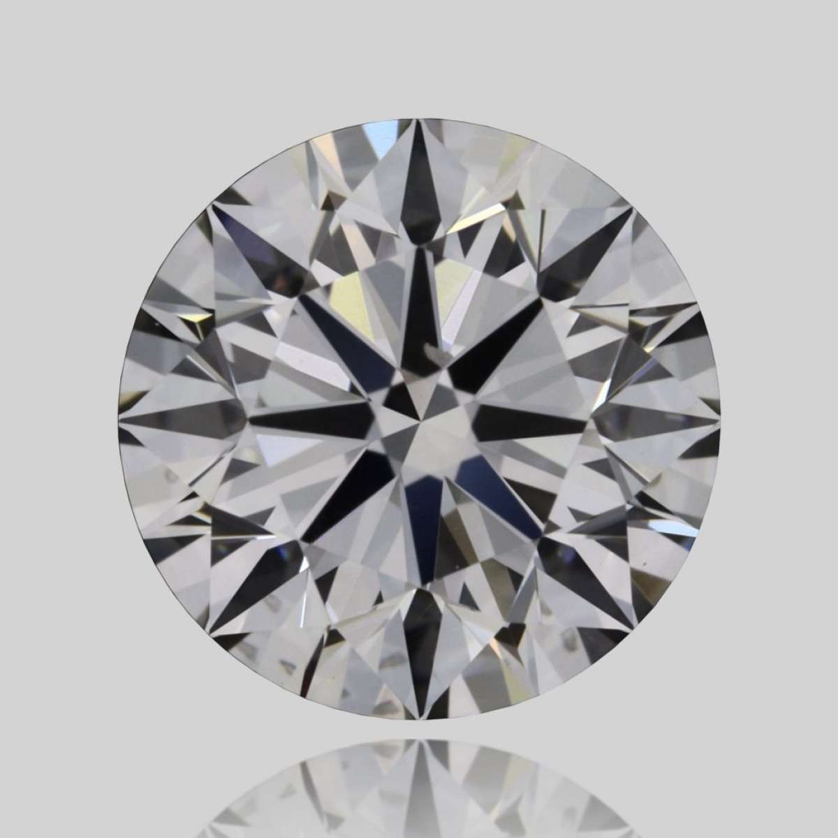 Certified Diamond GIA Carats 1.01 Color F Clarity VVS2  EX  EX  EX Fluorescence NON Brown No Green No Milky No EyeClean 100%